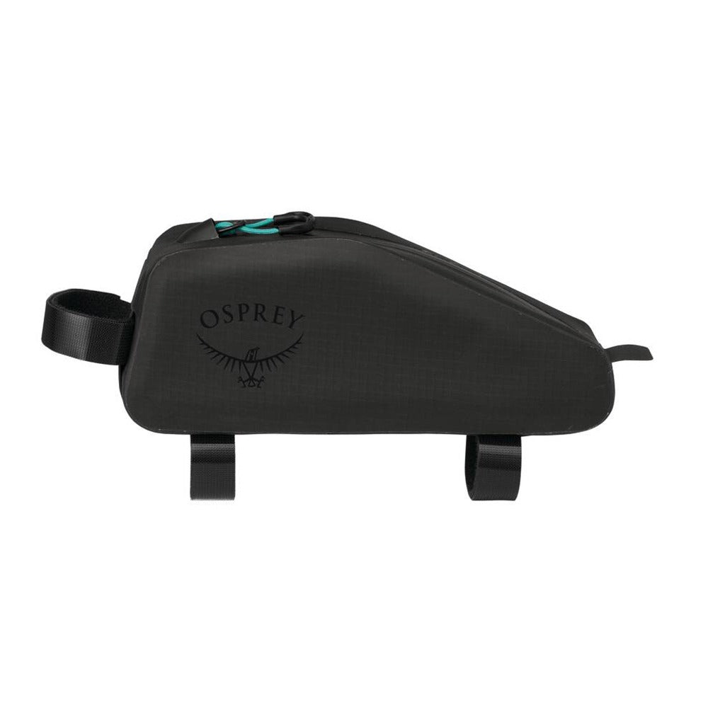 Osprey Escapist Top Tube Bag in Black — angle view 3