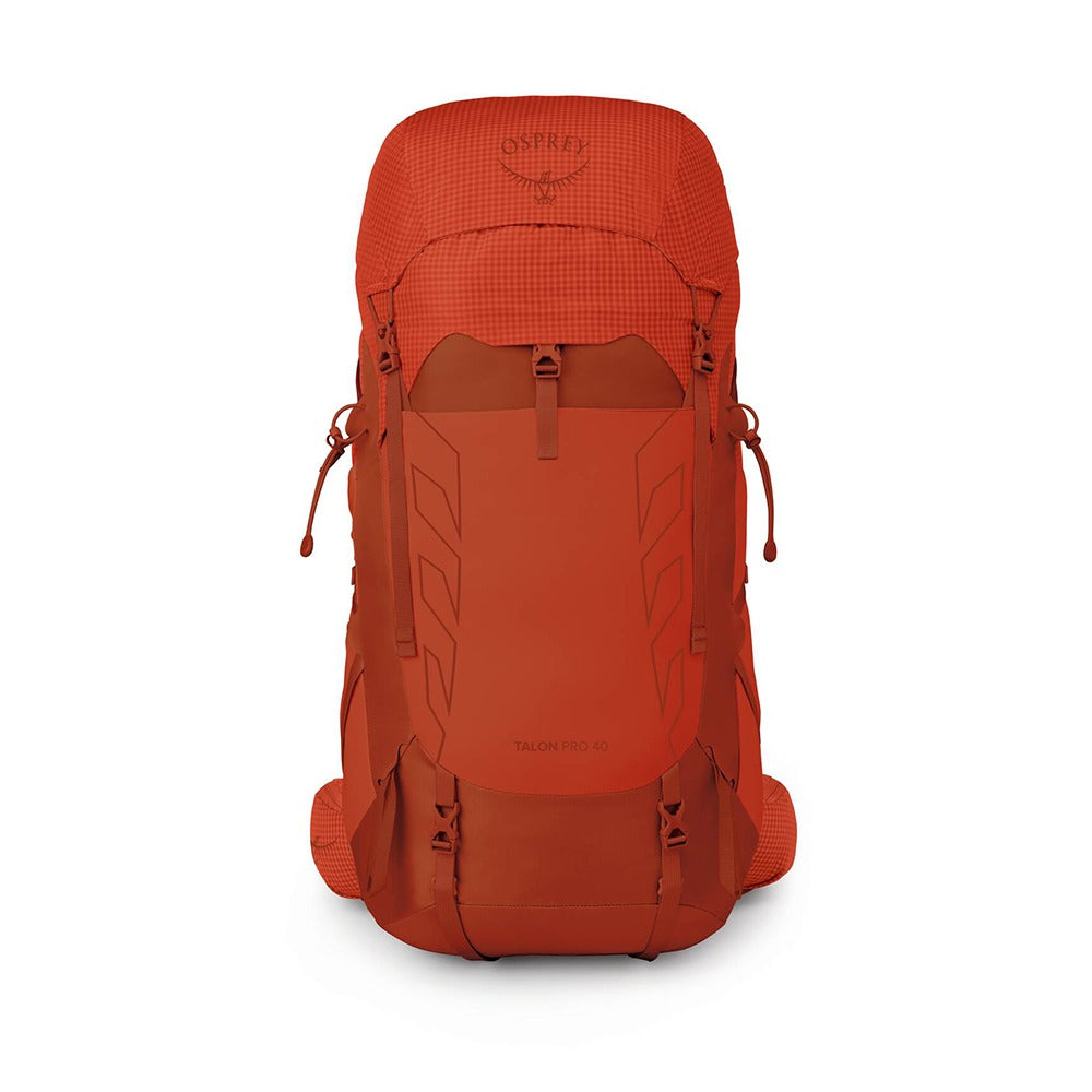 Osprey Talon Pro 40 Hiking Backpack 40L in Mars Orange — angle view 4