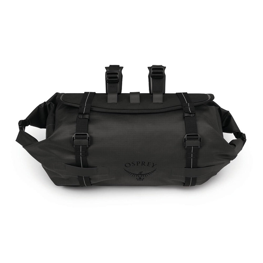 Osprey Escapist Handlebar Bag Large 10L in Black — angle view 4