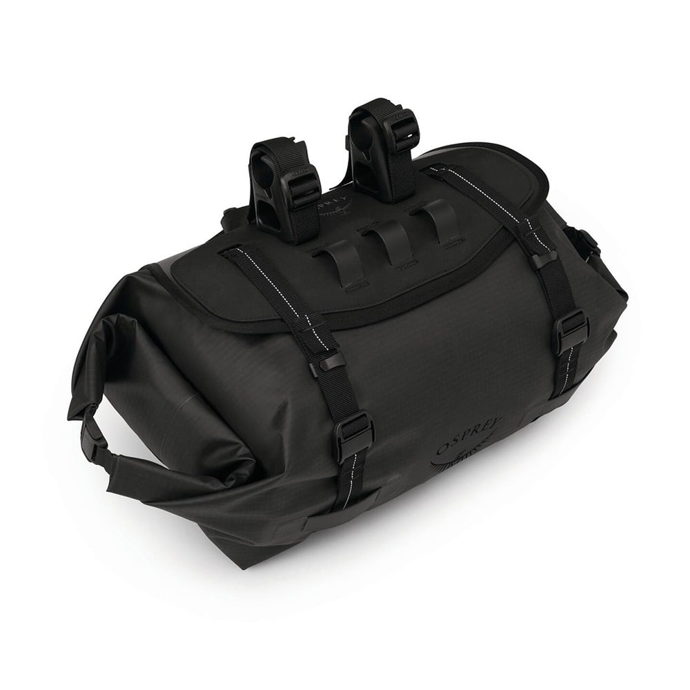Osprey Escapist Handlebar Bag Large 10L in Black — front view