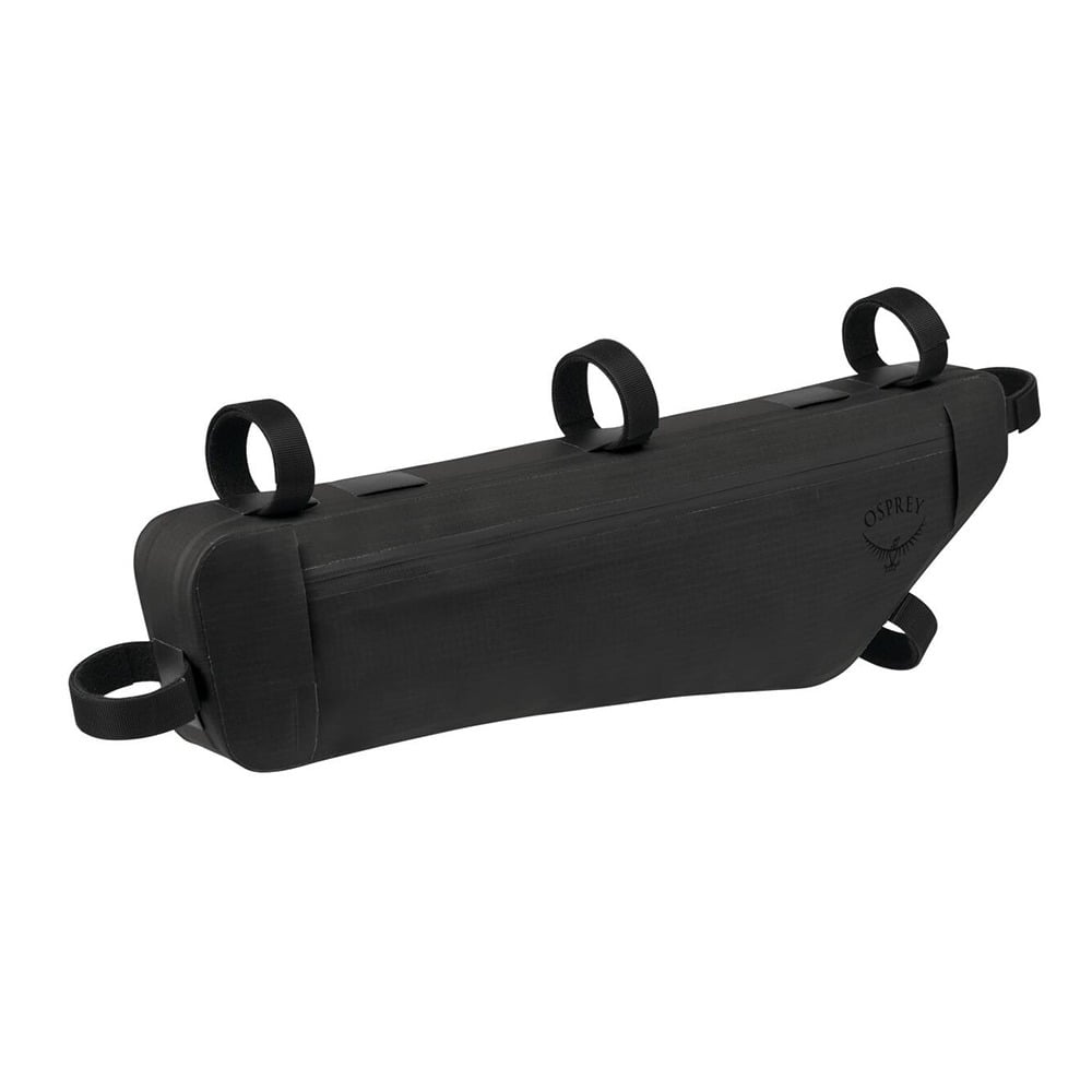 Osprey Escapist Frame Bag in Black — angle view 3