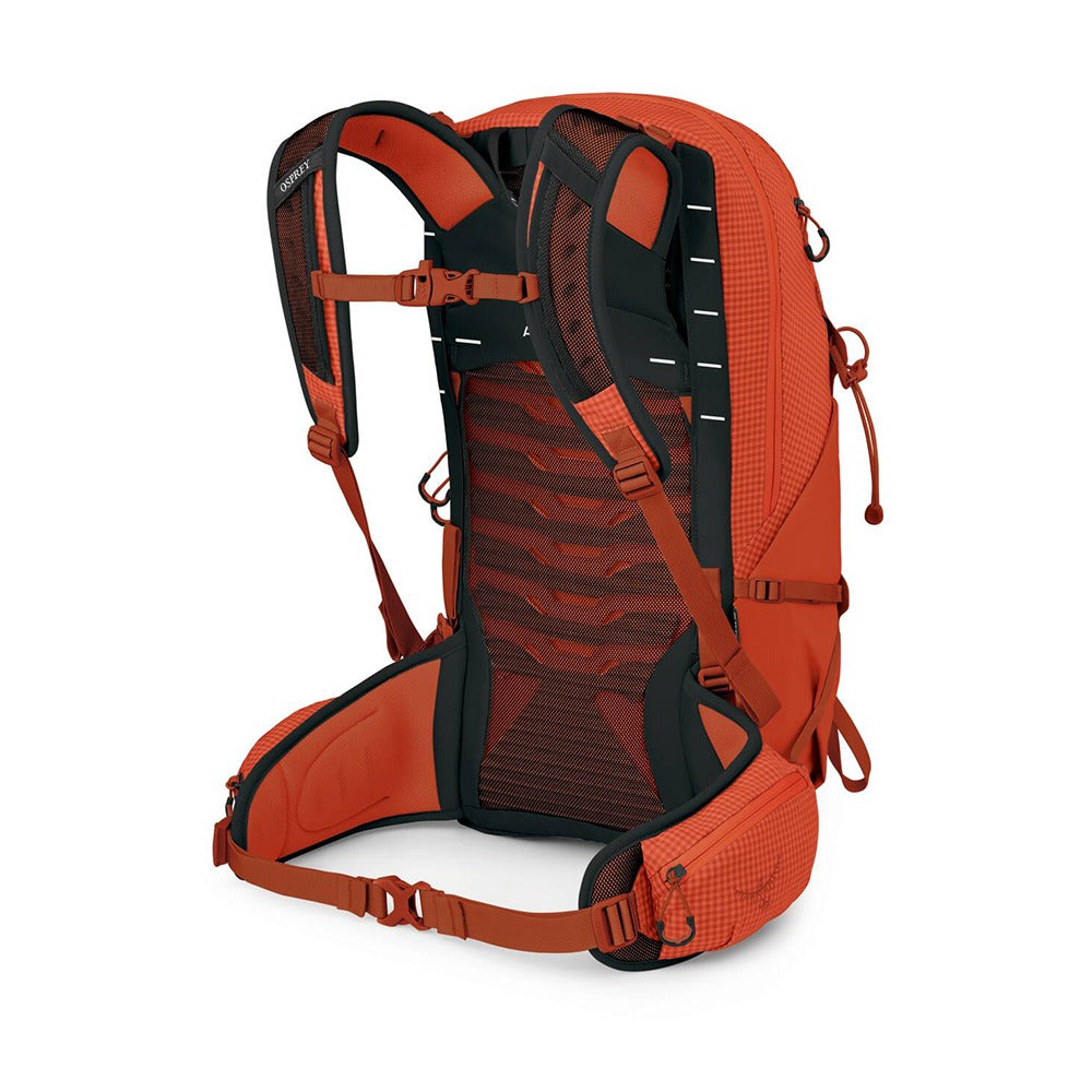 Osprey Talon Pro 20 Hiking Backpack 20L in Mars Orange — angle view 2