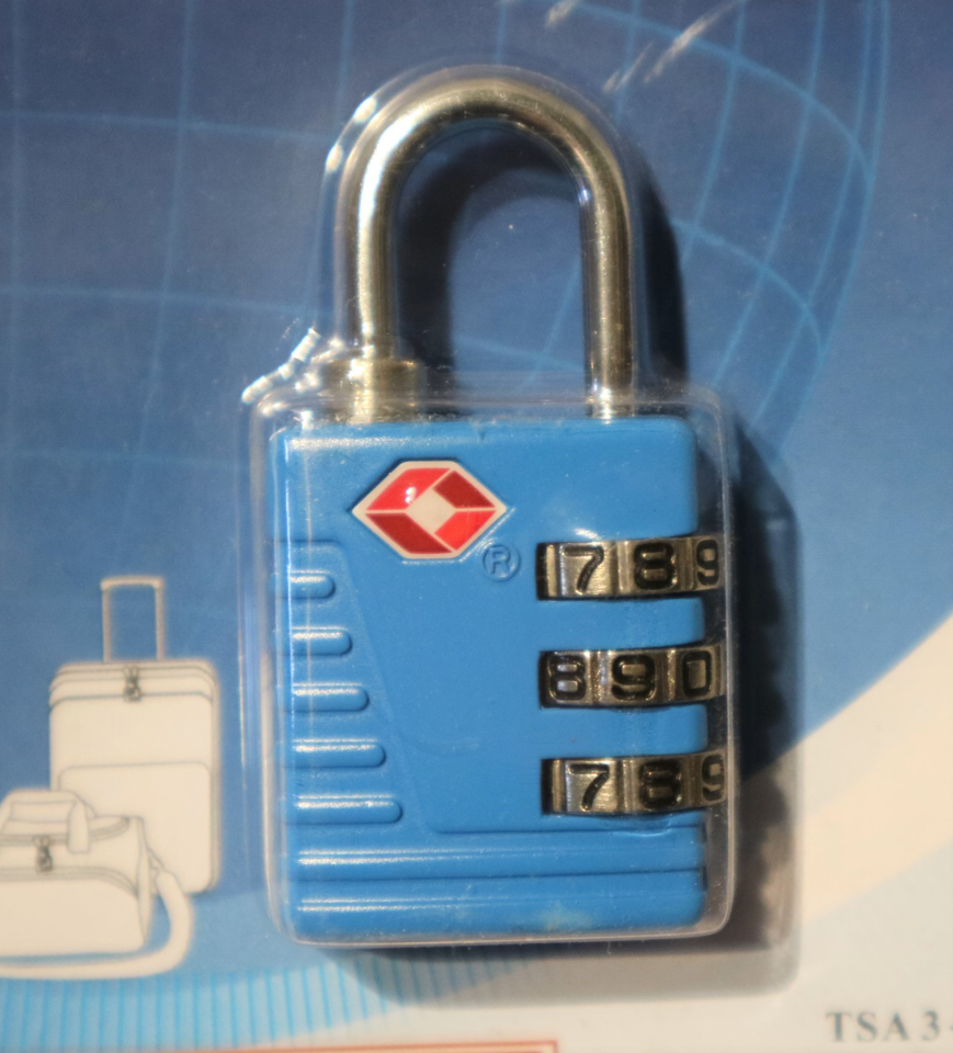 Camel Mountain 523 TSA Approved Lock 3 Dial, view 5