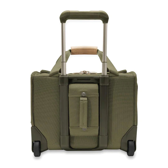 Briggs & Riley Baseline 2-Wheel Cabin Bag - Olive