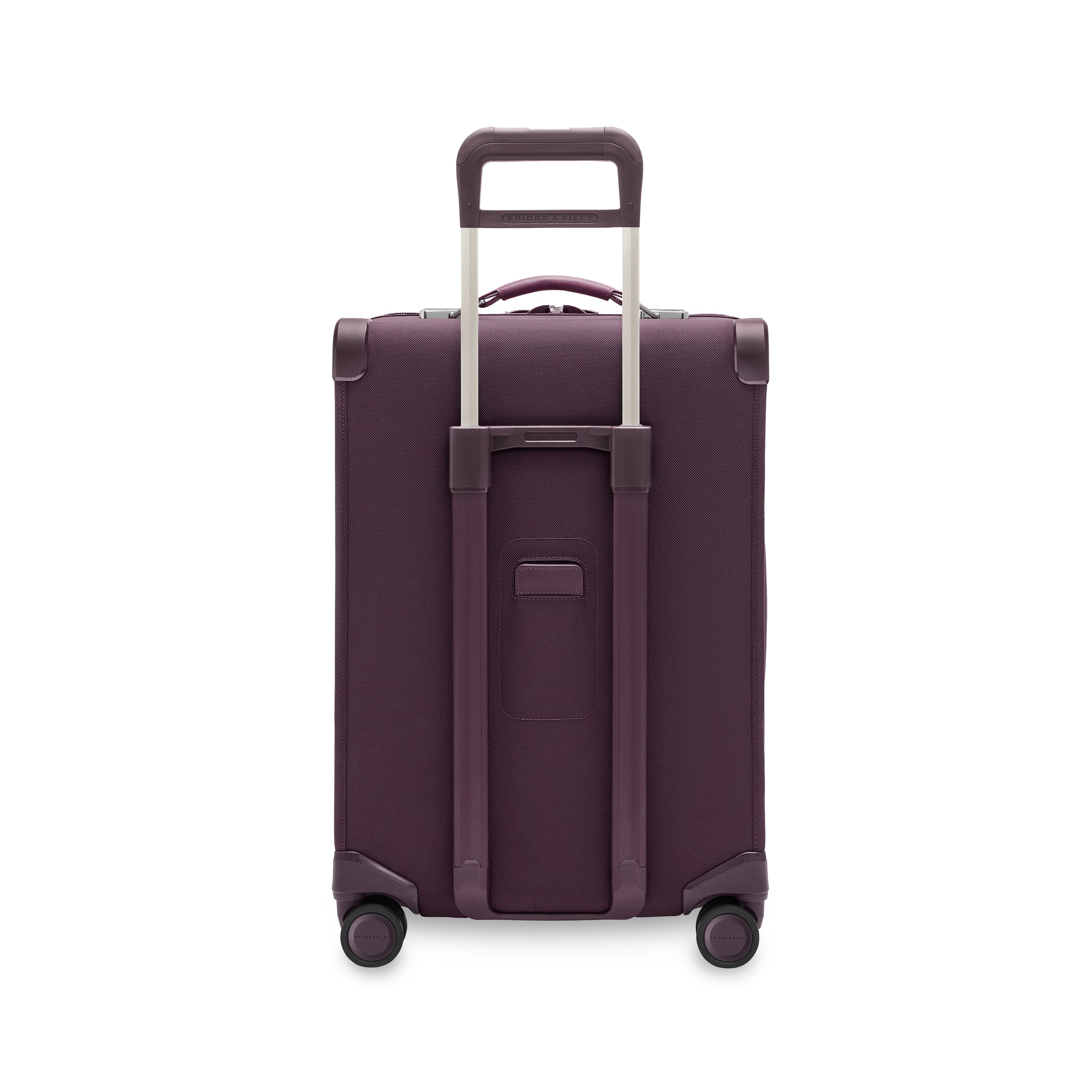 Briggs & Riley Baseline Compact Checked Expandable Spinner - Plum