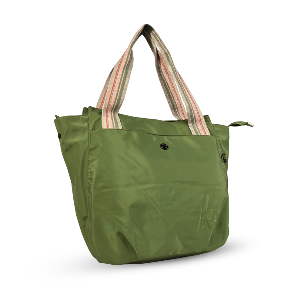 BoBo Tote Bag in Olive Green - nylon