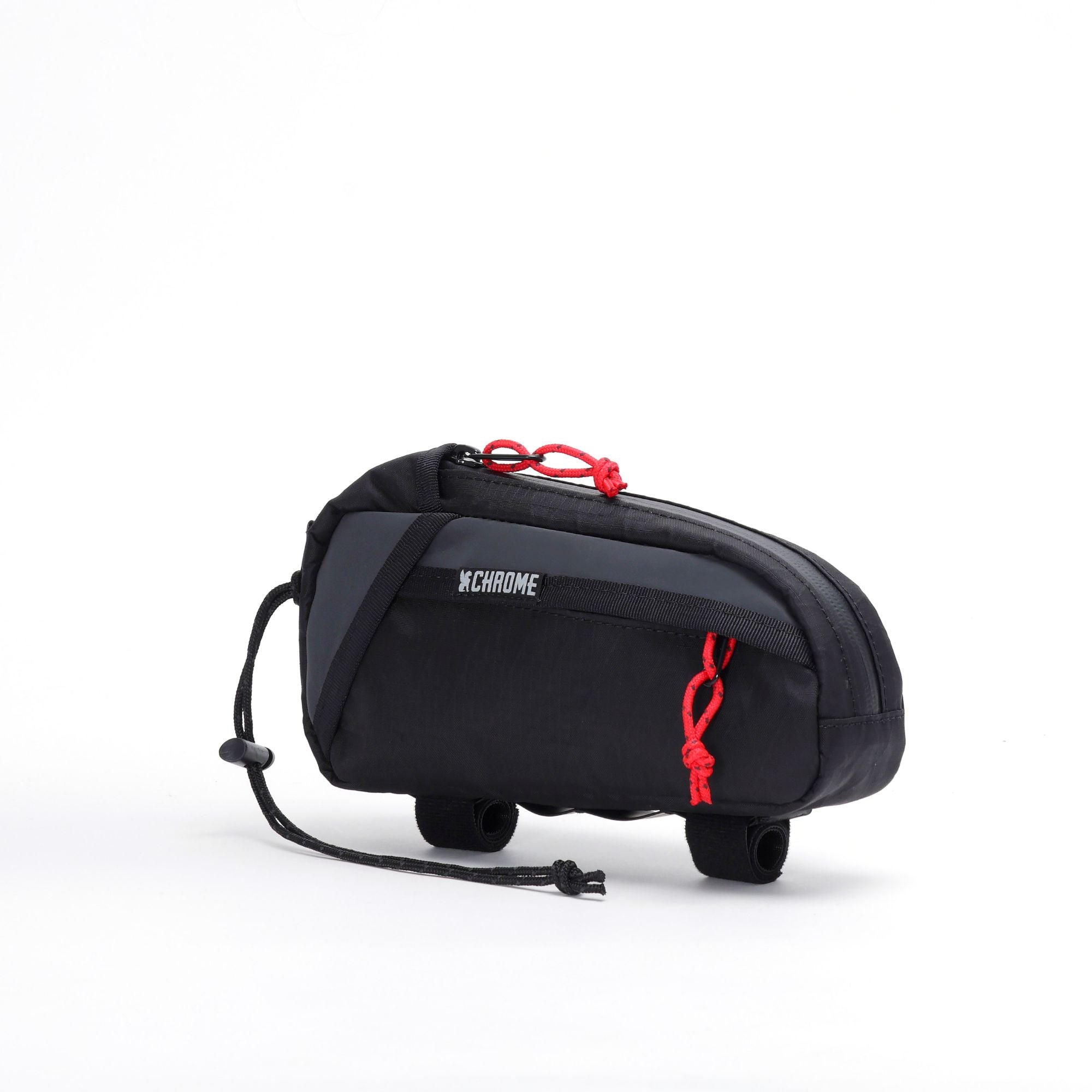 Chrome Industries Holman Top Tube Bag in Black XRF — front view