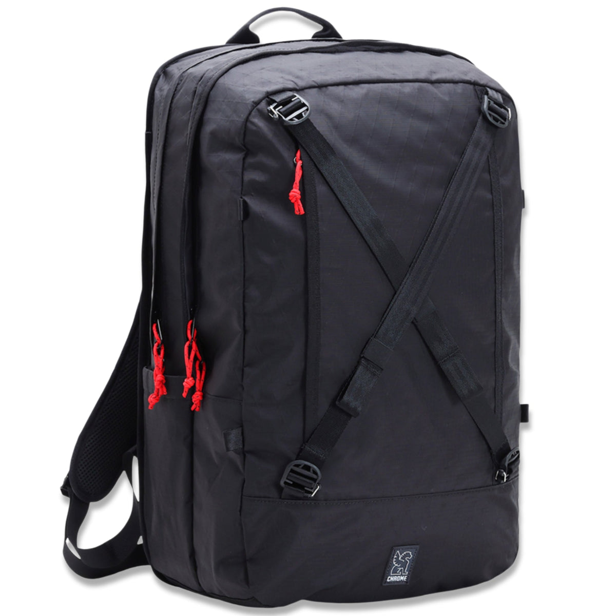 Chrome Industries Cohesive 2.0 Pack 38L in Black X — front view # color_Black X