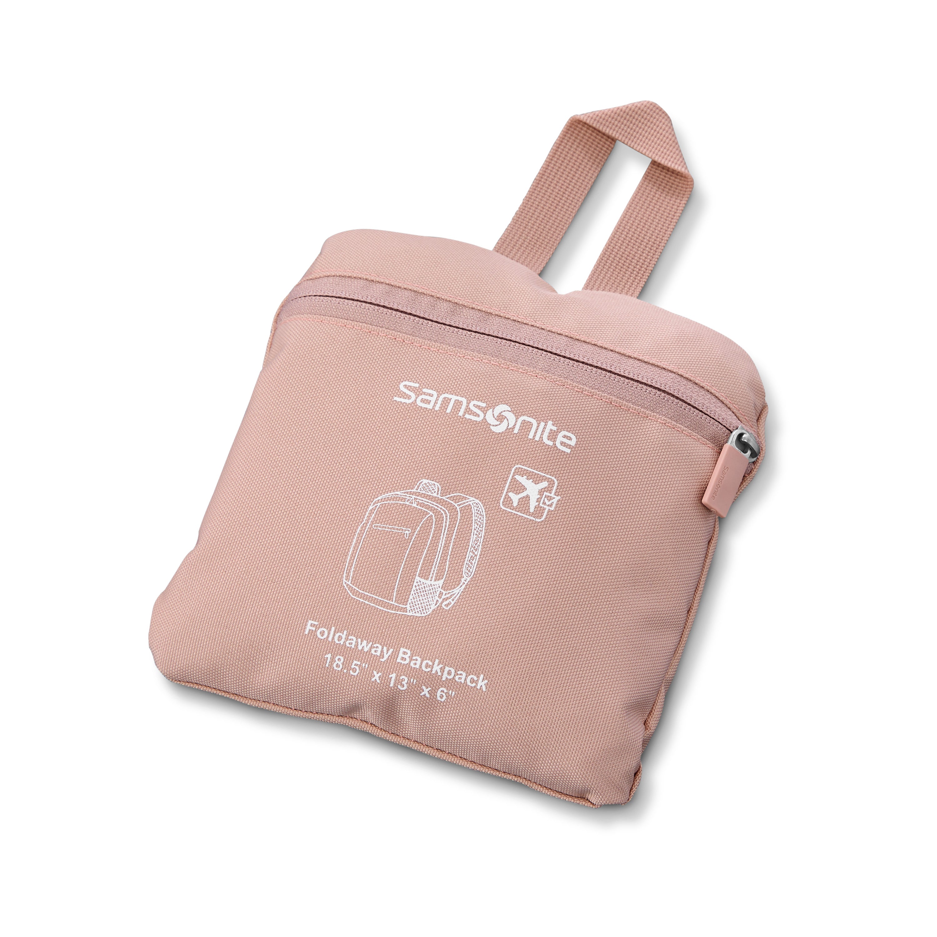 Samsonite Foldaway Backpack - Dusty Rose