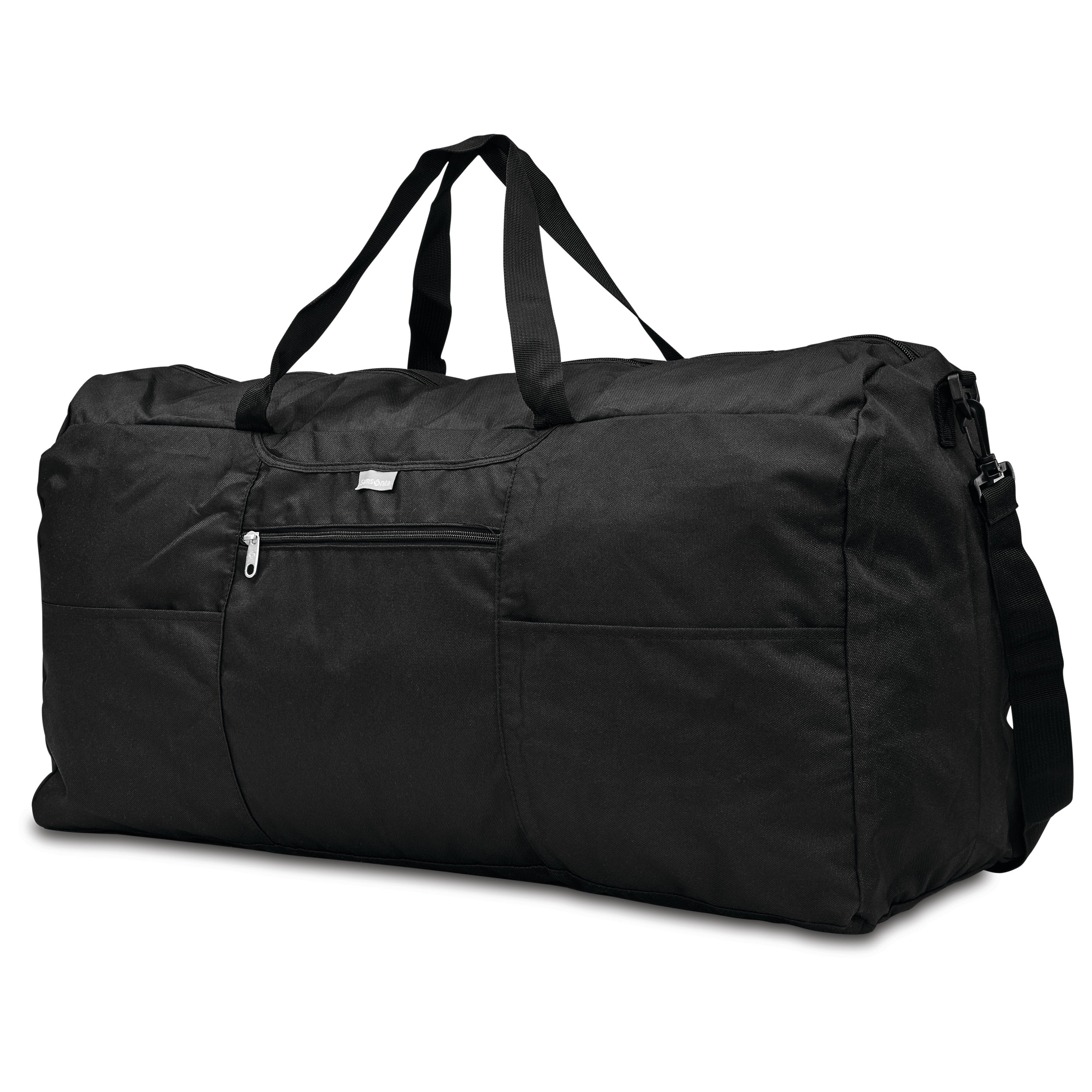 Samsonite Foldaway Duffel XL – black, front view