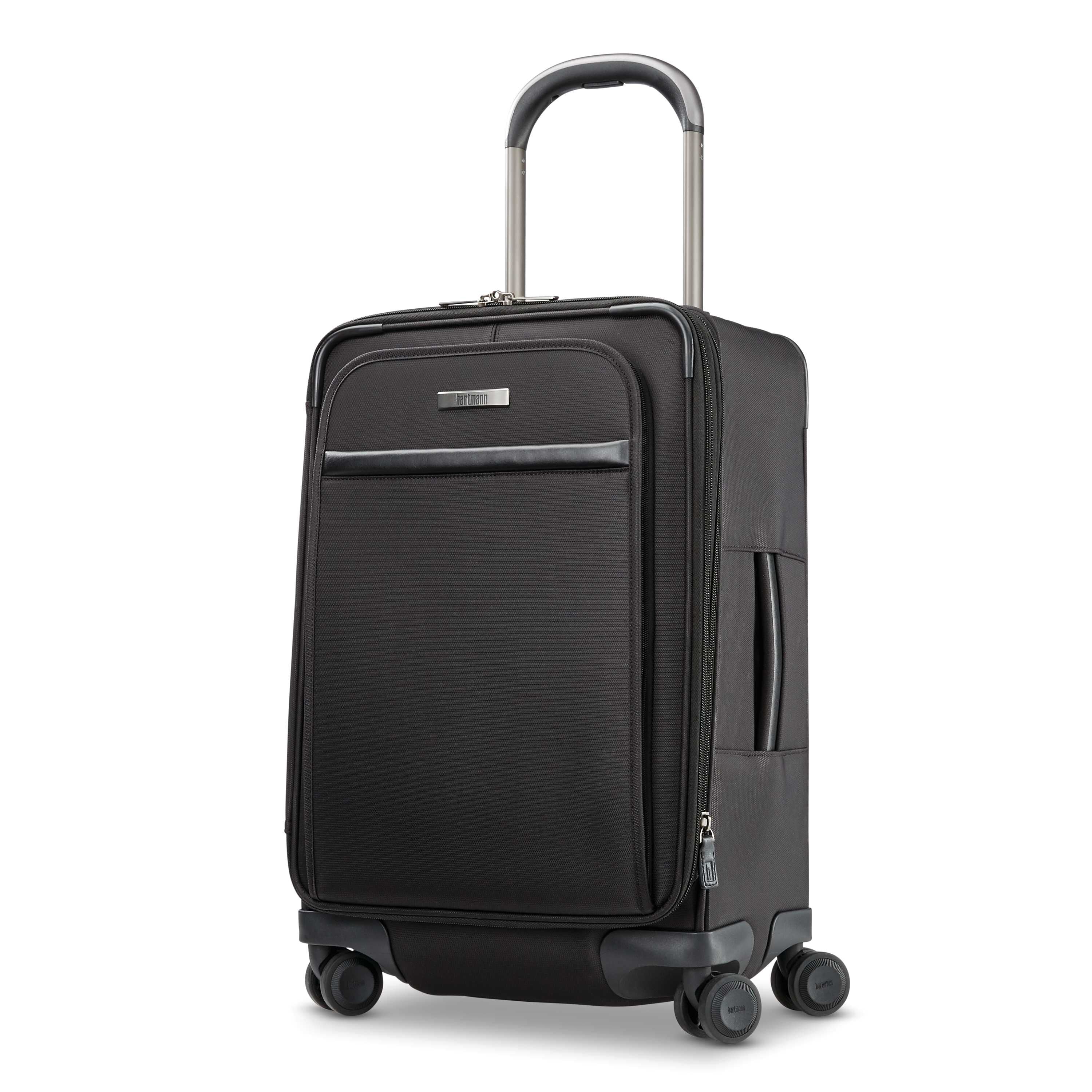 Hartmann Metropolitan 2 Global Carry-On Spinner in Black — front view