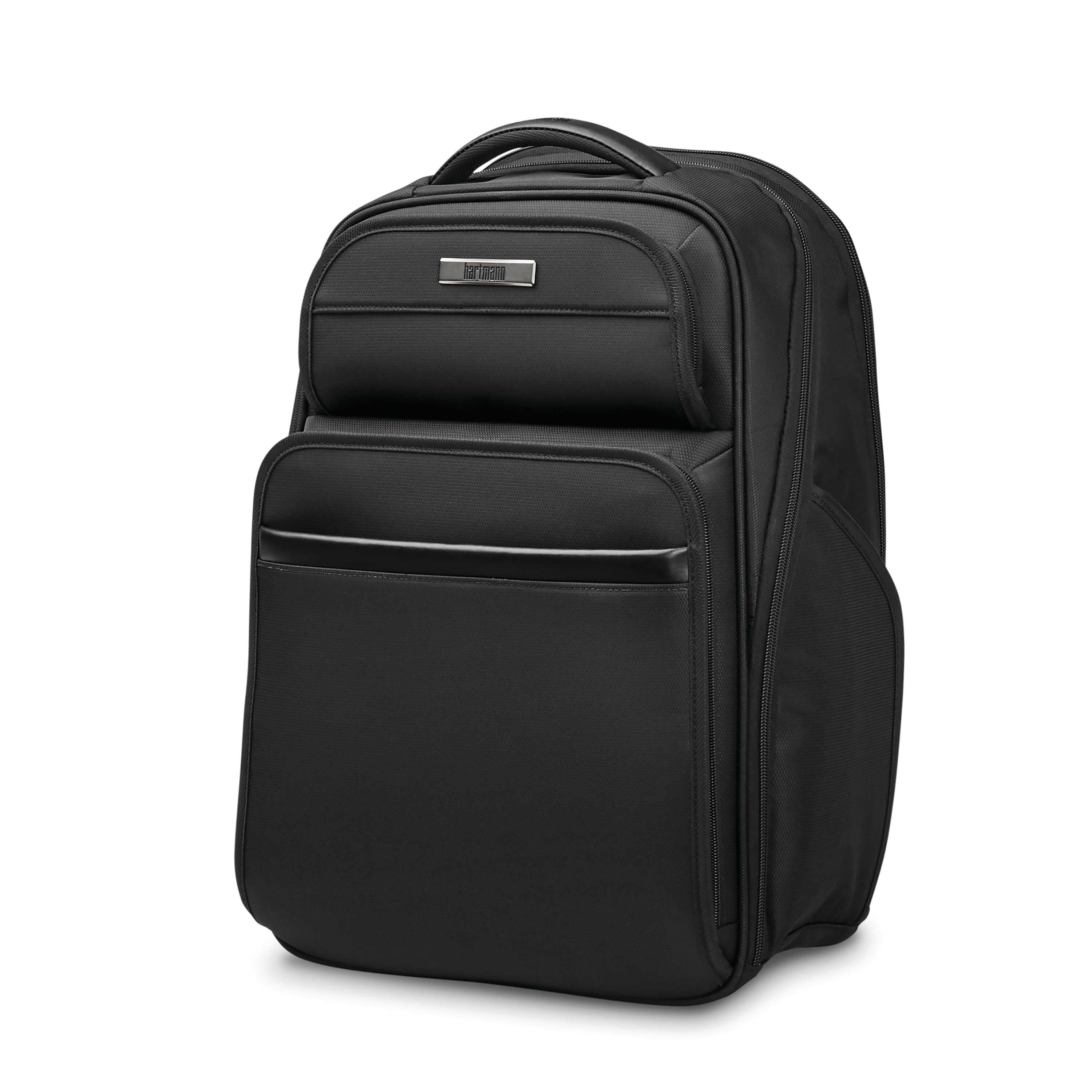Hartmann Metropolitan 2 Executive Backpack in Black — front view