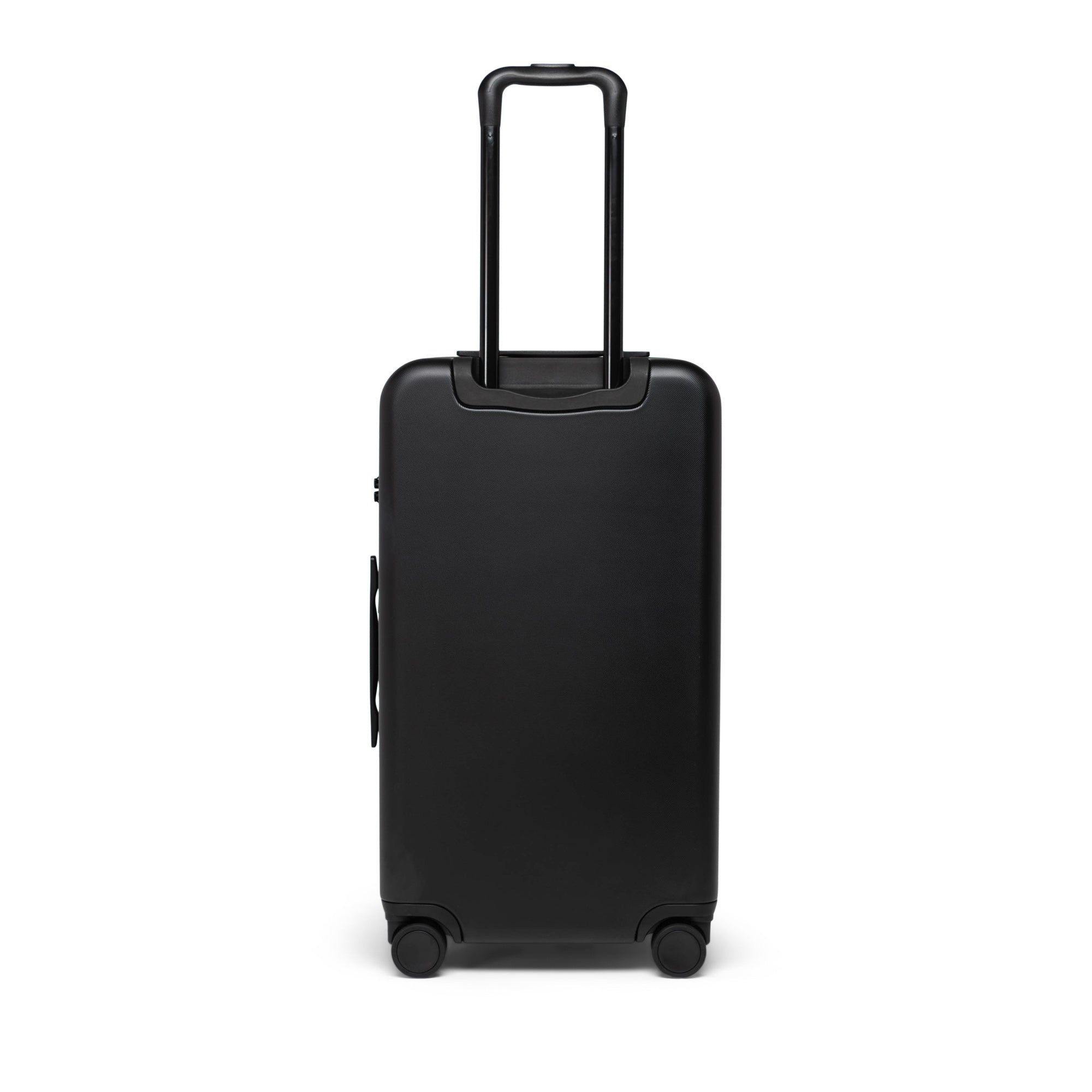 Herschel Heritage Hardshell Medium Luggage 67L in Black — back view # color_Black