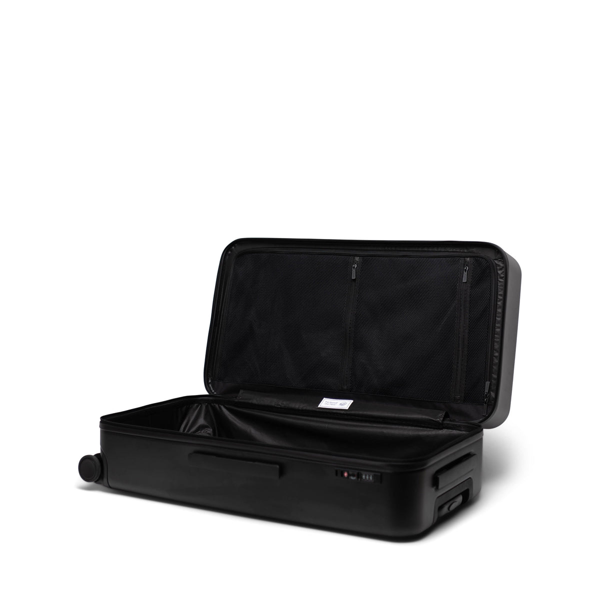 Herschel Heritage Hardshell Large Luggage 95L in Black — interior view 2