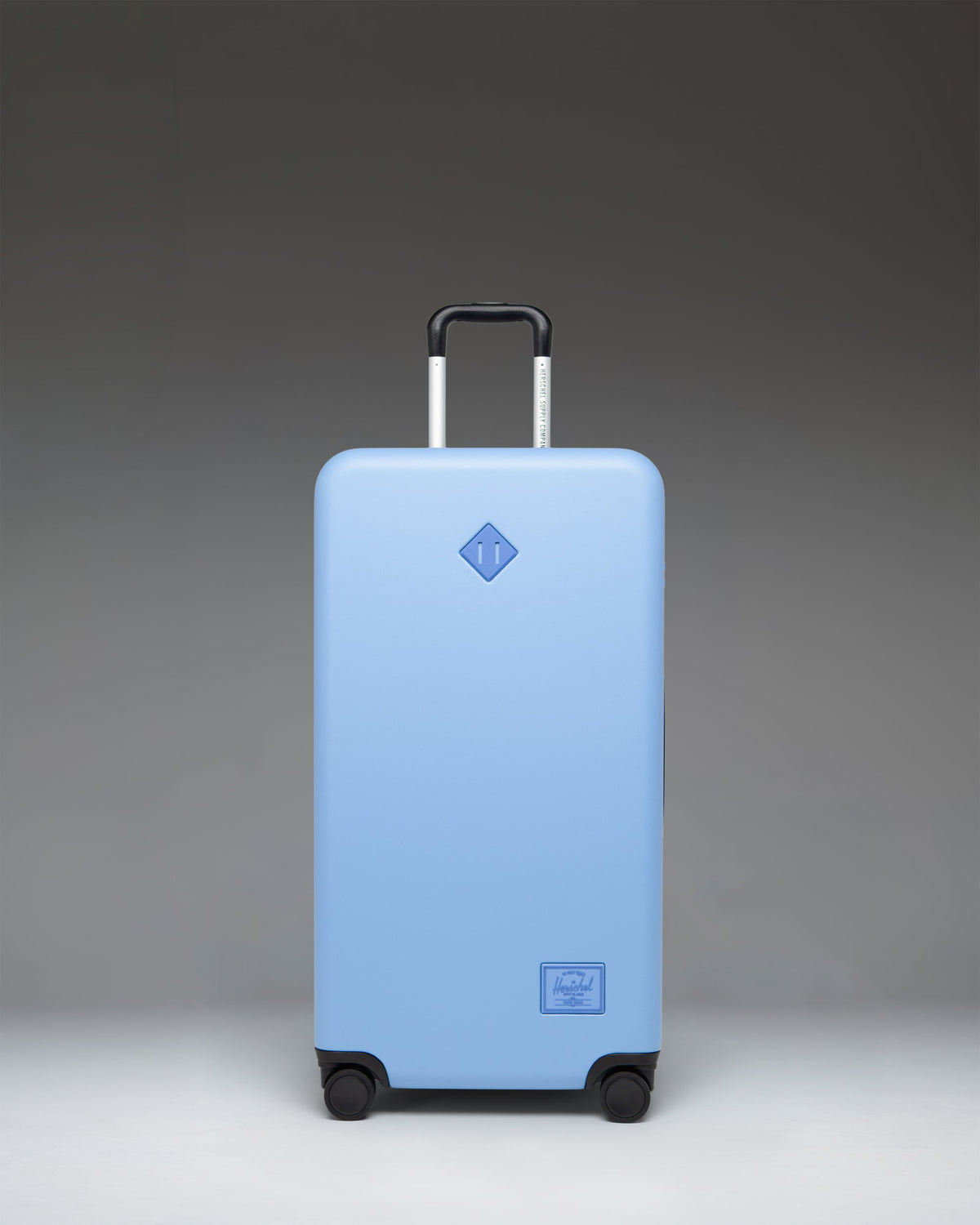 Herschel Heritage Hardshell Large Luggage 95L in Light Blue — front view # color_Light Blue