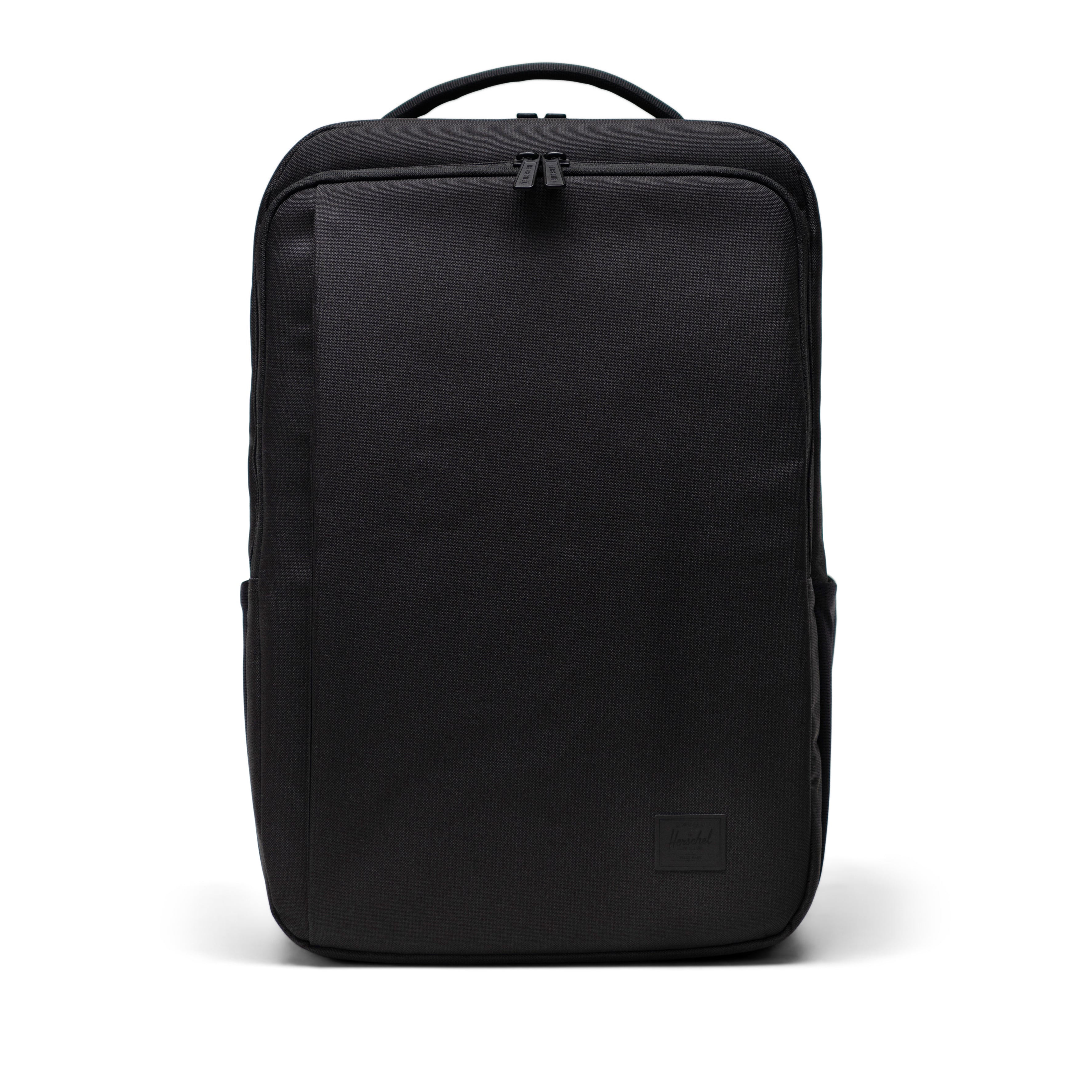 Herschel Kaslo Backpack Tech 30L in Black — front view