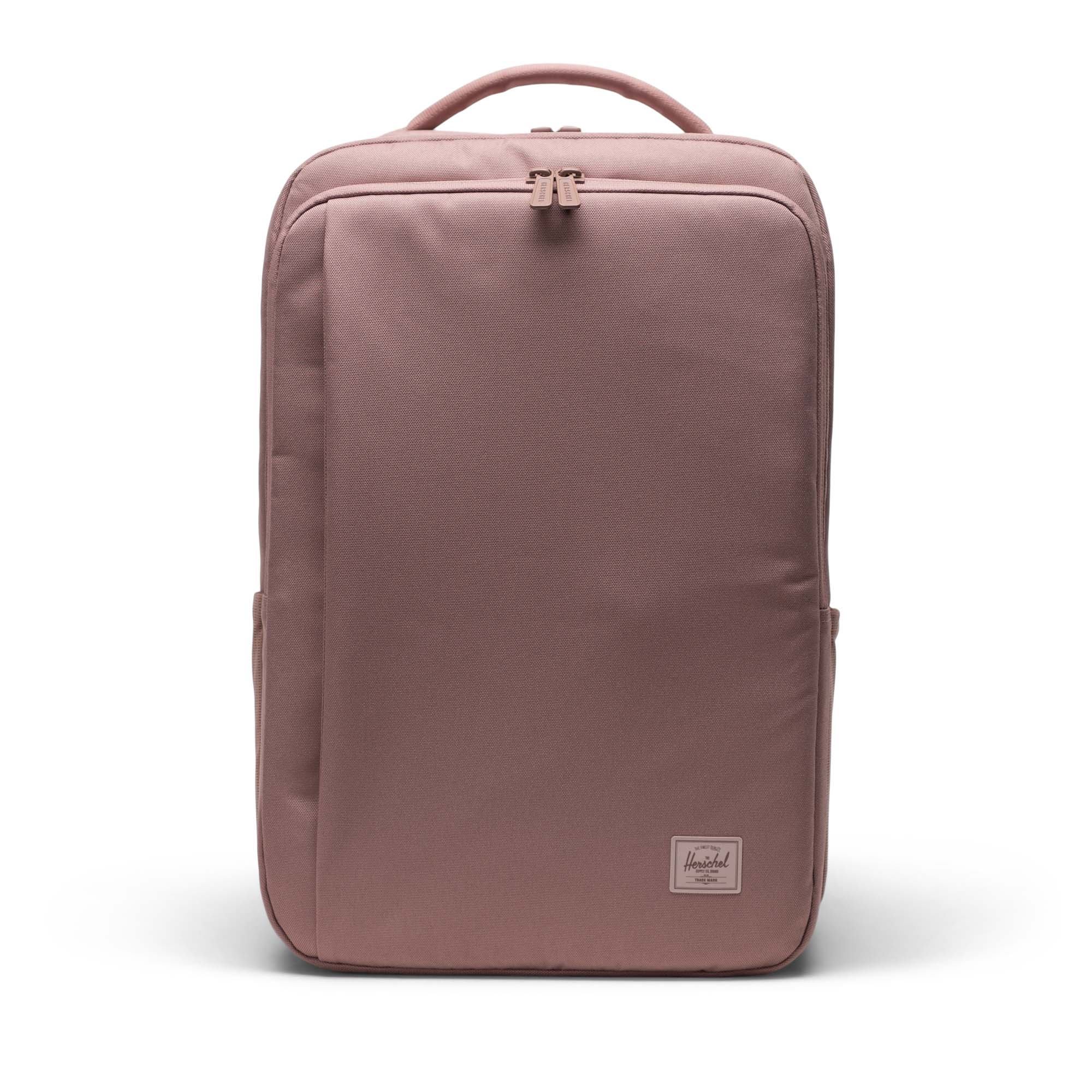 Herschel Kaslo Backpack Tech 30L in Ash Rose Tonal — front view