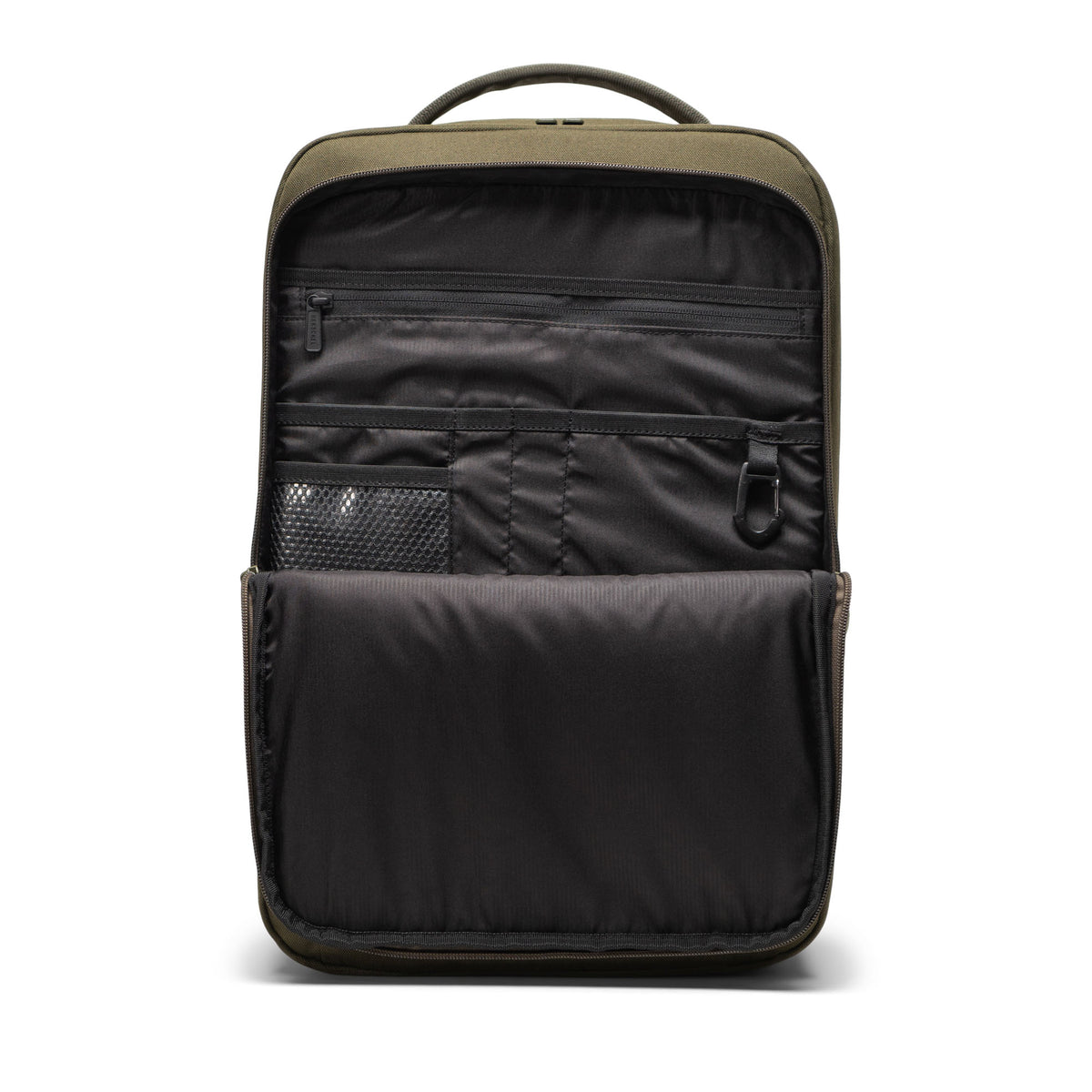 Herschel Kaslo Backpack Tech 30L in Ivy Green Tonal — angle view 2 # color_Ivy Green Tonal