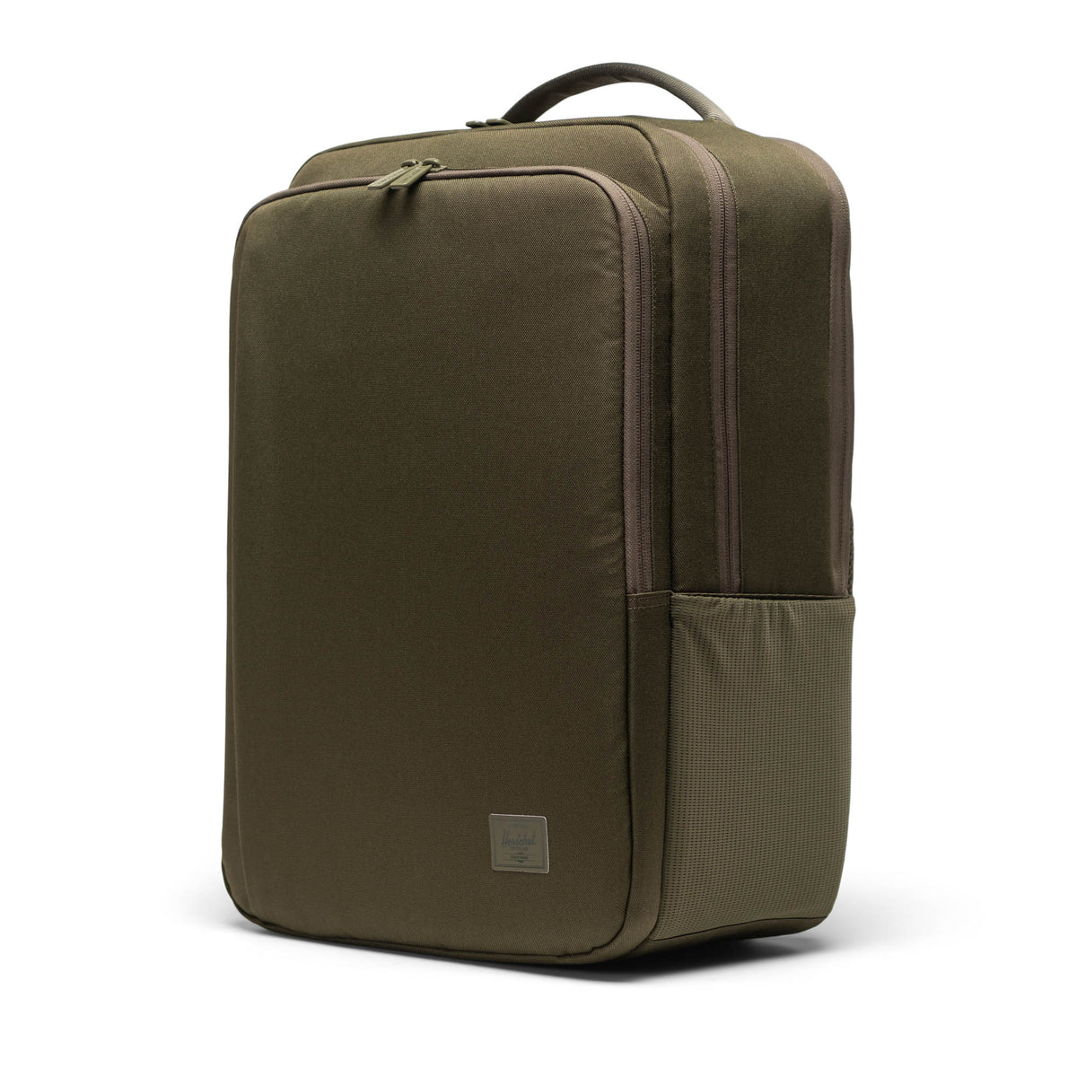Herschel Kaslo Backpack Tech 30L in Ivy Green Tonal — angle view 4 # color_Ivy Green Tonal