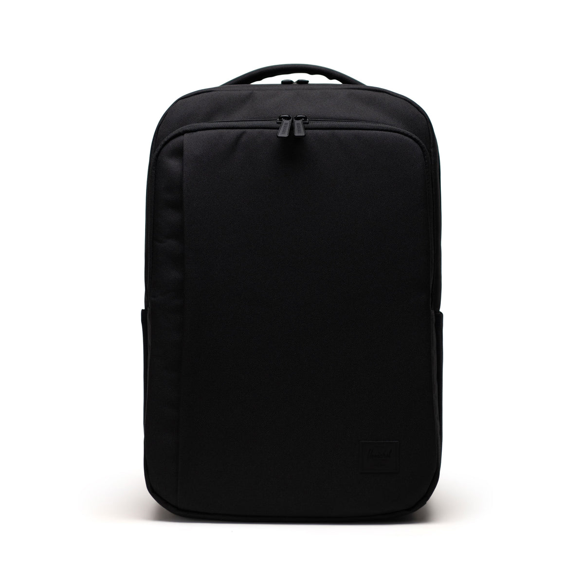 Herschel Kaslo Daypack Tech 20L in Black — front view # color_Black