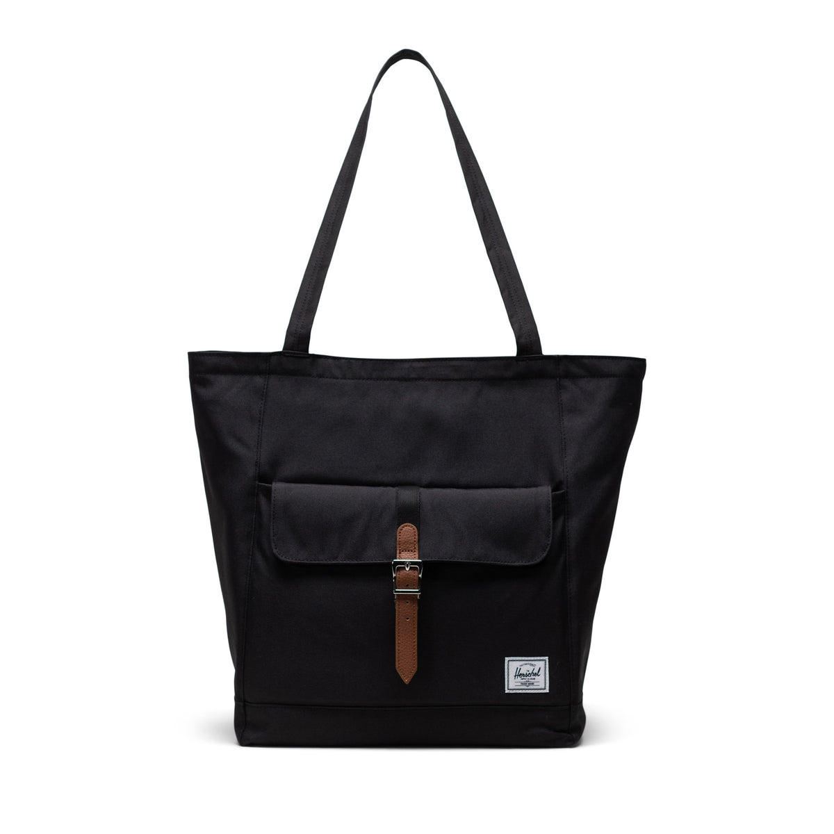 Herschel Retreat Tote 20L in Black — front view # color_Black