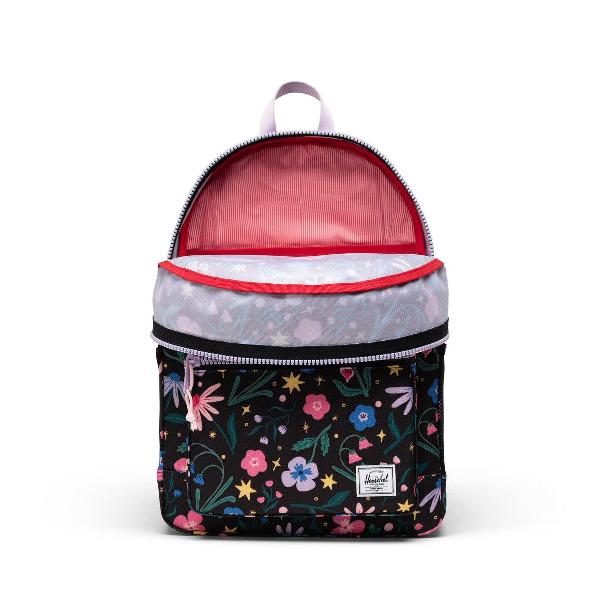 Herschel Heritage Youth Backpack 26L in Enchanted Garden — angle view 2 # color_Enchanted Garden