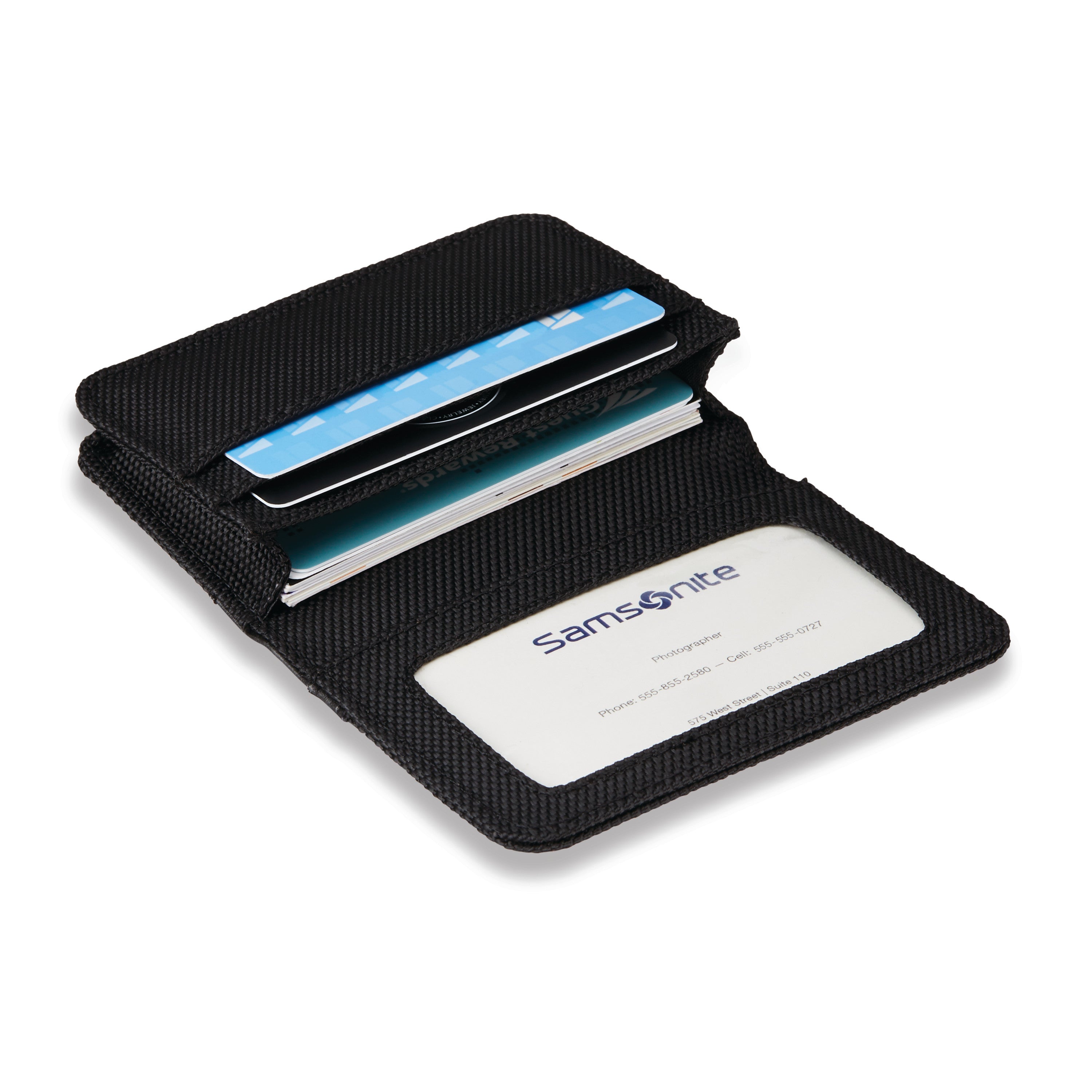 Samsonite Xenon 3.0 Business Card Wallet - Black
