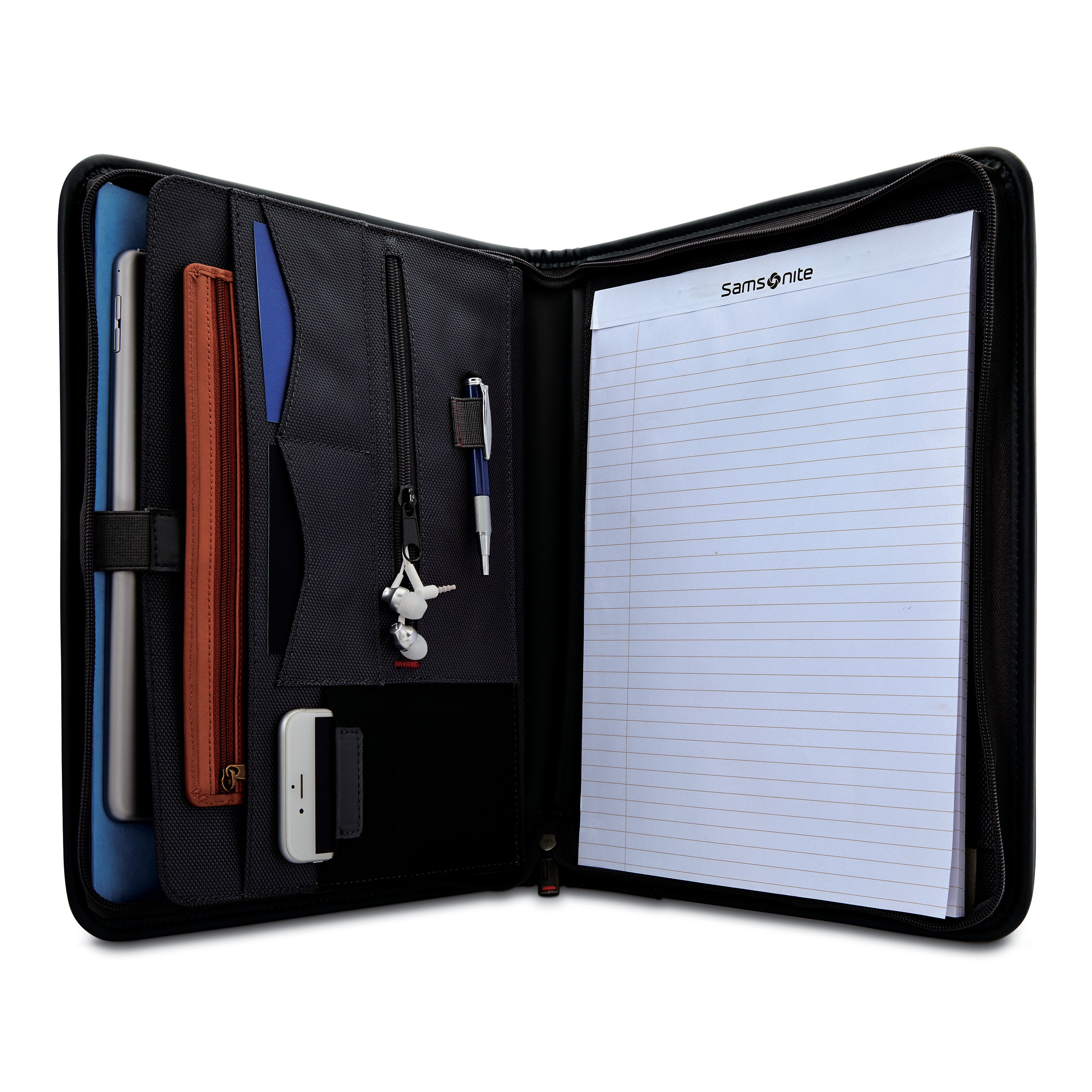 Samsonite Xenon Business Zip Portfolio - Black