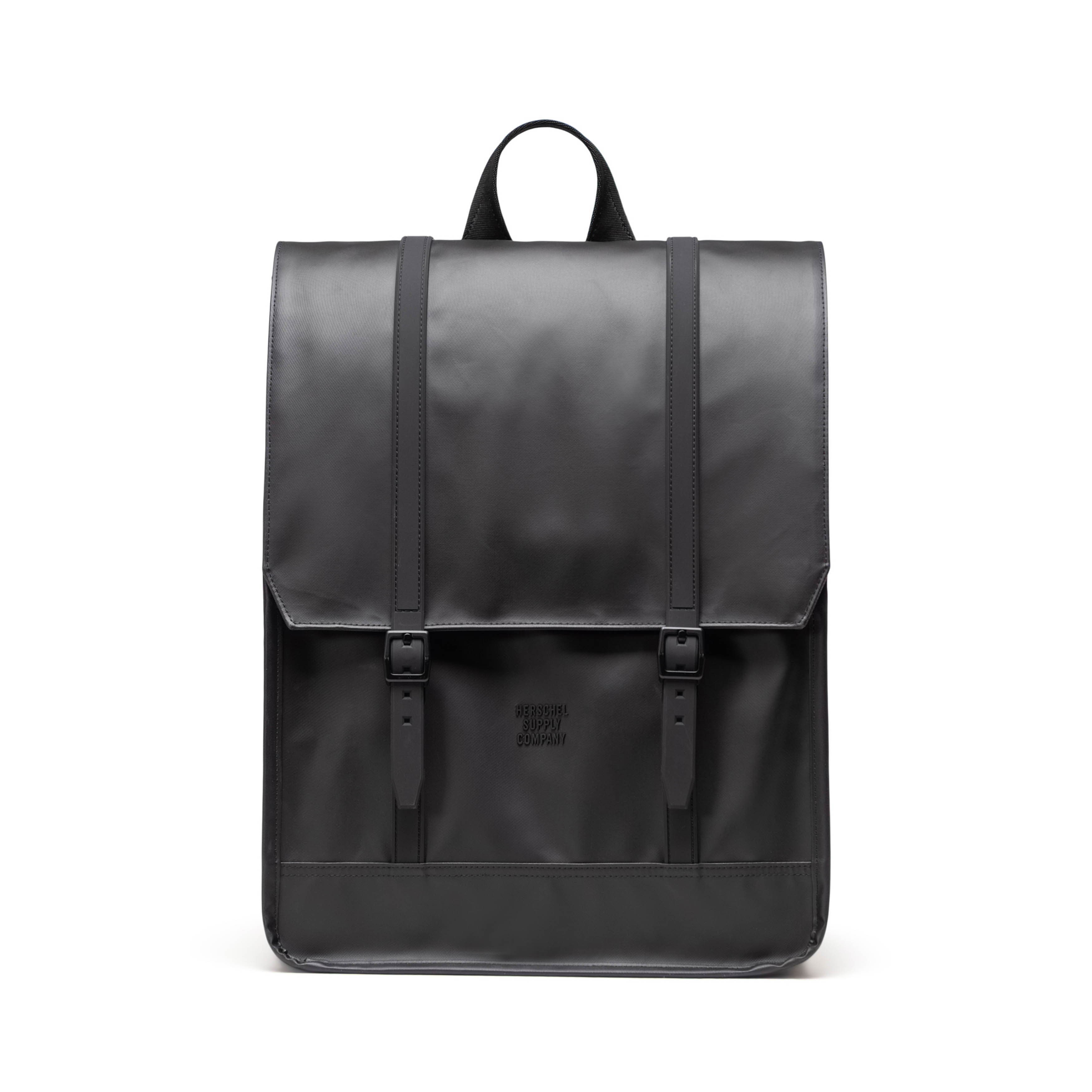 Herschel Survey Backpack Weather Resistant 24L in Black — front view
