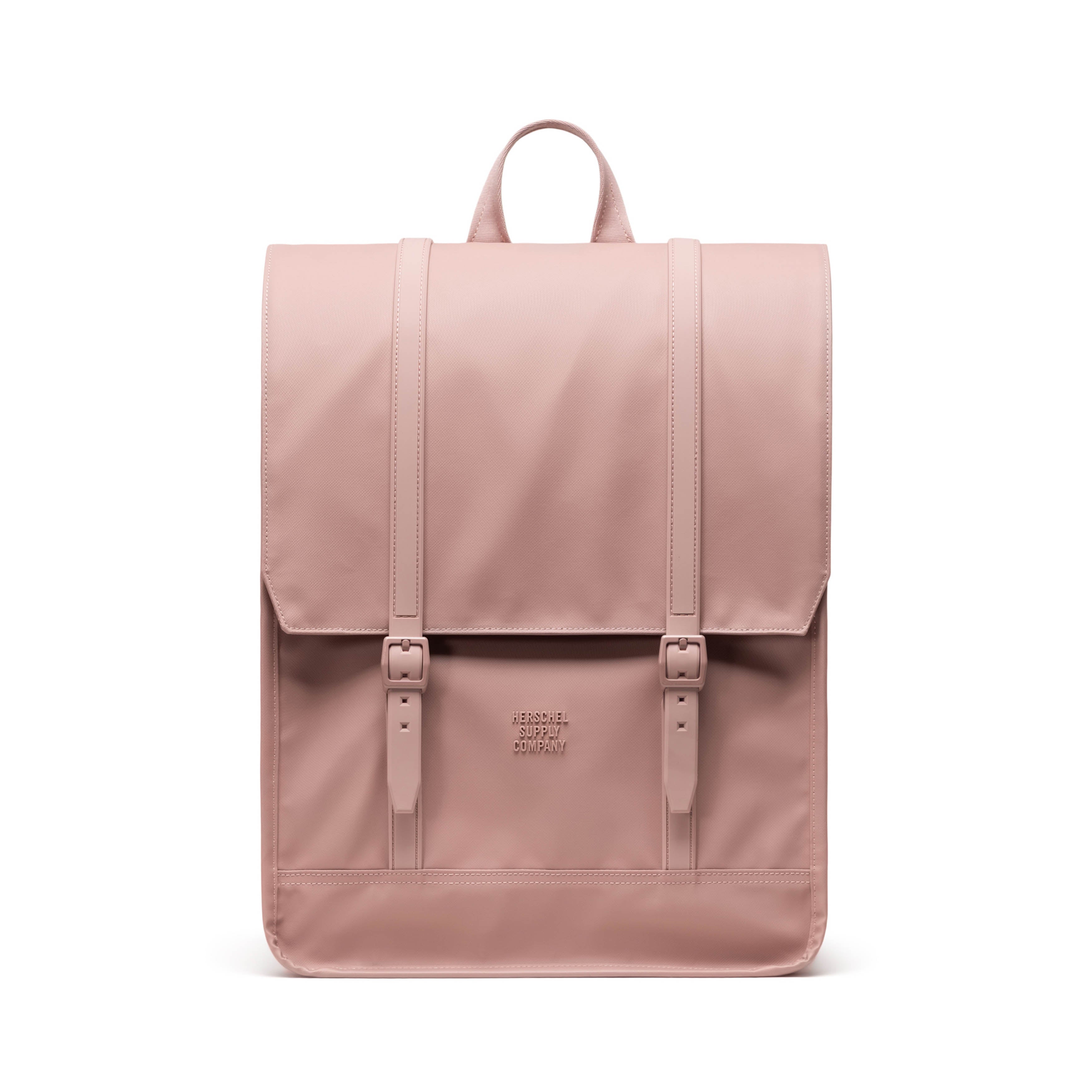 Herschel Survey Backpack Weather Resistant 24L in Ash Rose — front view