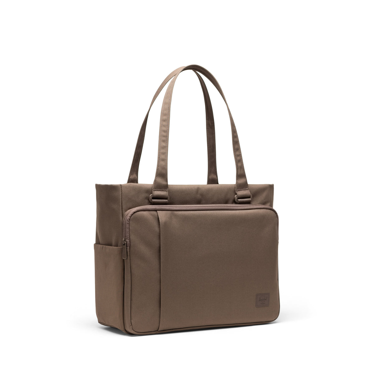 Herschel Kaslo Tote Tech 23L in Light Brown — angle view 3 # color_Light Brown