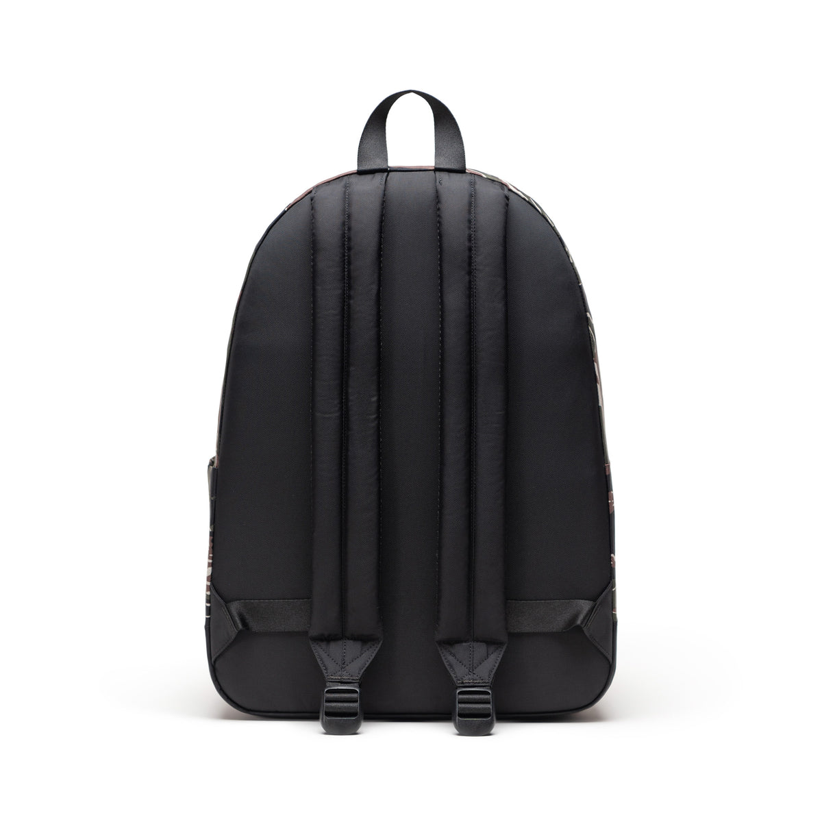 Nylon Herschel Classic XL Backpack 30L in Tiger Camo — back view # color_Tiger Camo