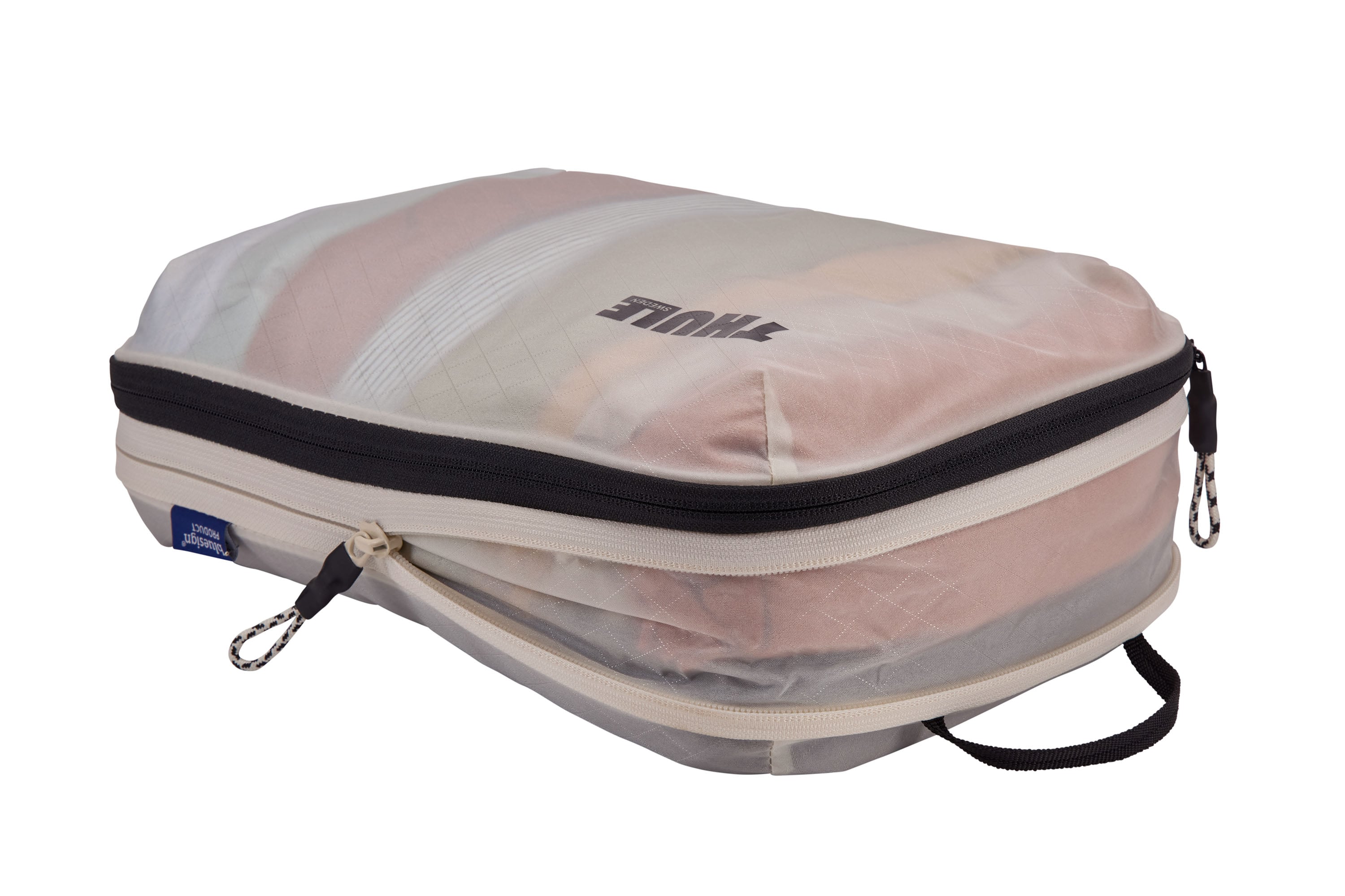 Thule Compression Packing Cube Medium in White — angle view 6 # color_White