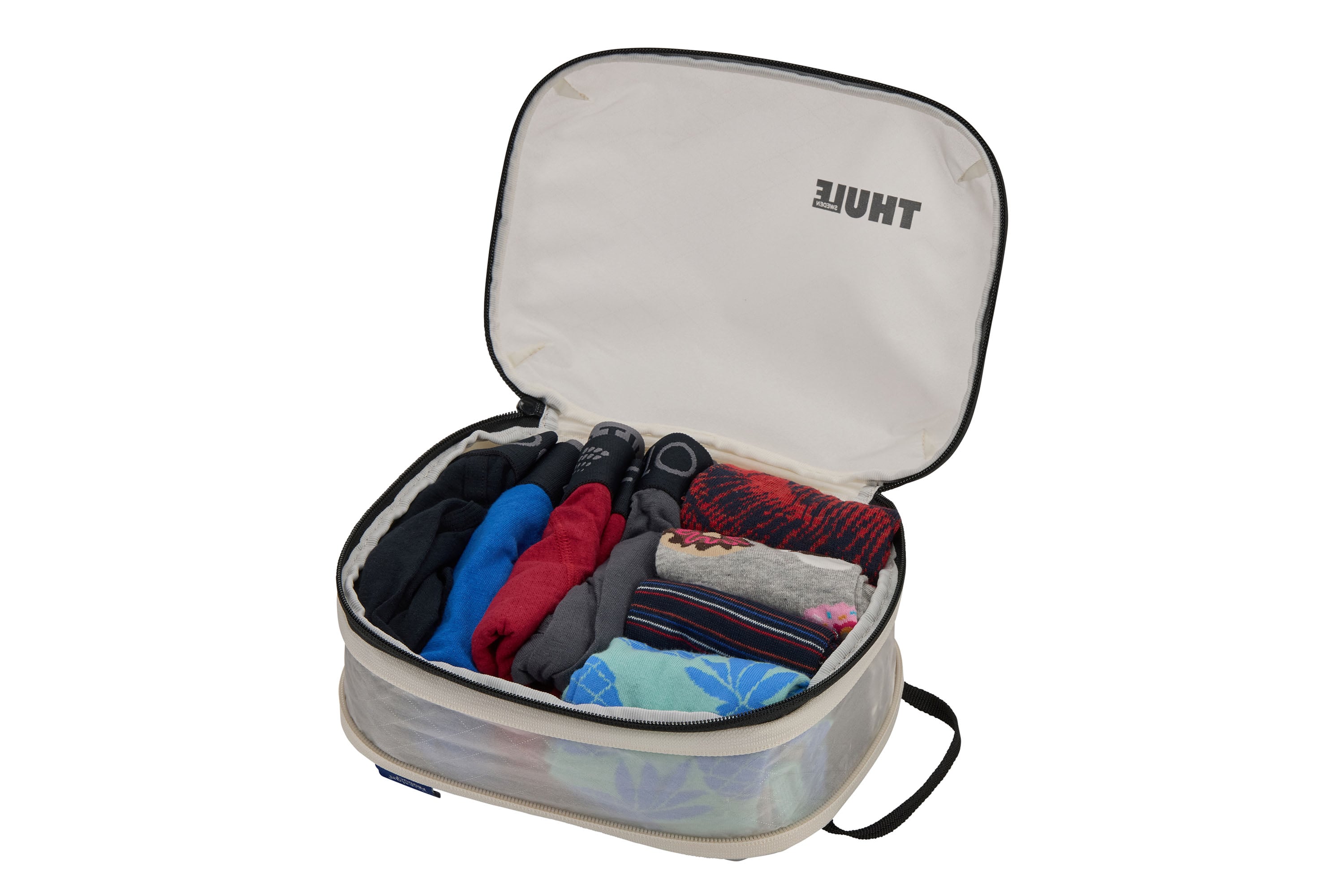 Thule Compression Packing Cube Small in White — interior view 2 # color_White