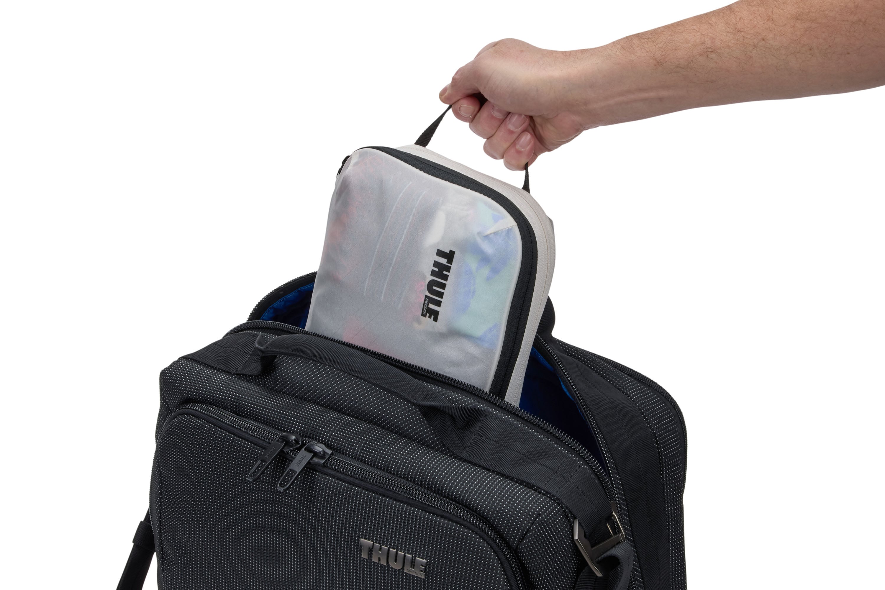 Thule Compression Packing Cube Small in White — lifestyle 2 # color_White