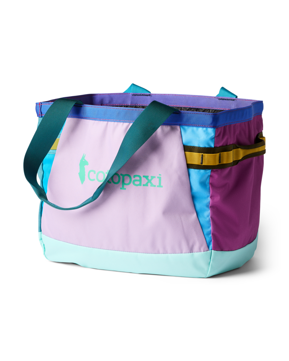 Cotopaxi Allpa 30L Gear Hauler Tote in Del Día — front view