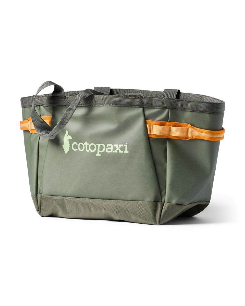 Cotopaxi Allpa 30L Gear Hauler Tote in Fatigue — front view
