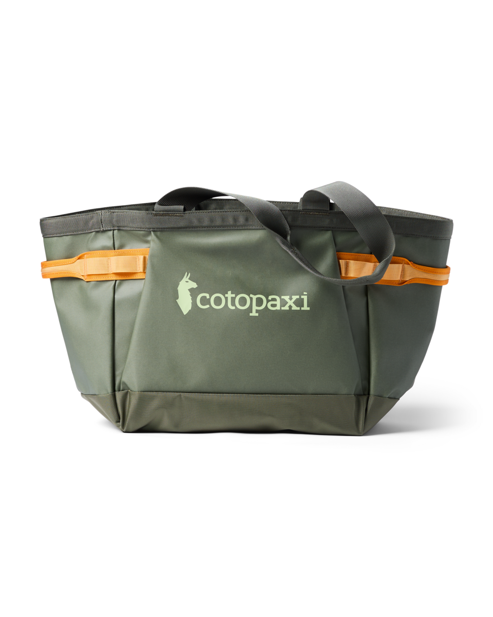 Cotopaxi Allpa 30L Gear Hauler Tote in Fatigue — back view