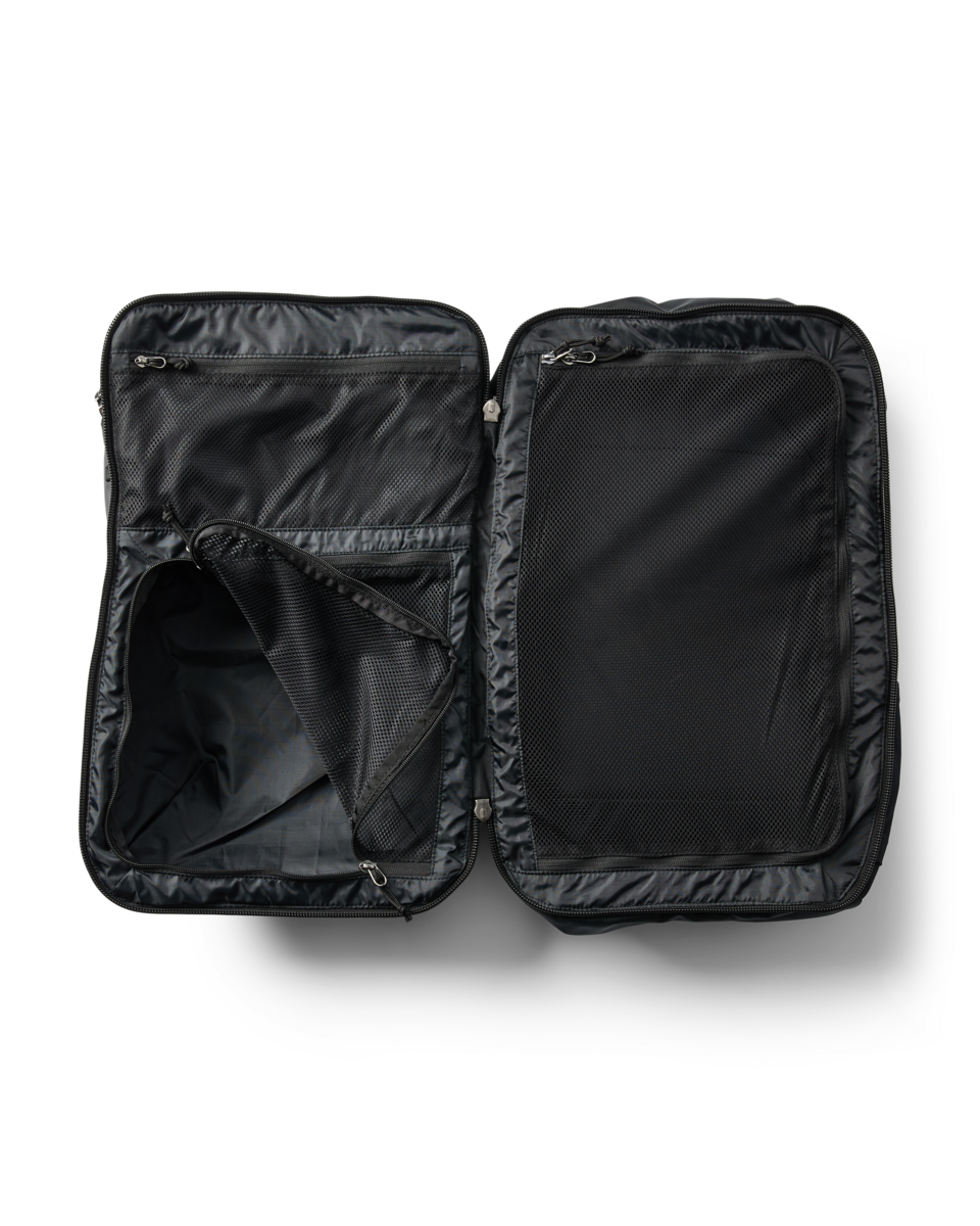 Cotopaxi Allpa 35L Travel Pack in Black — interior view