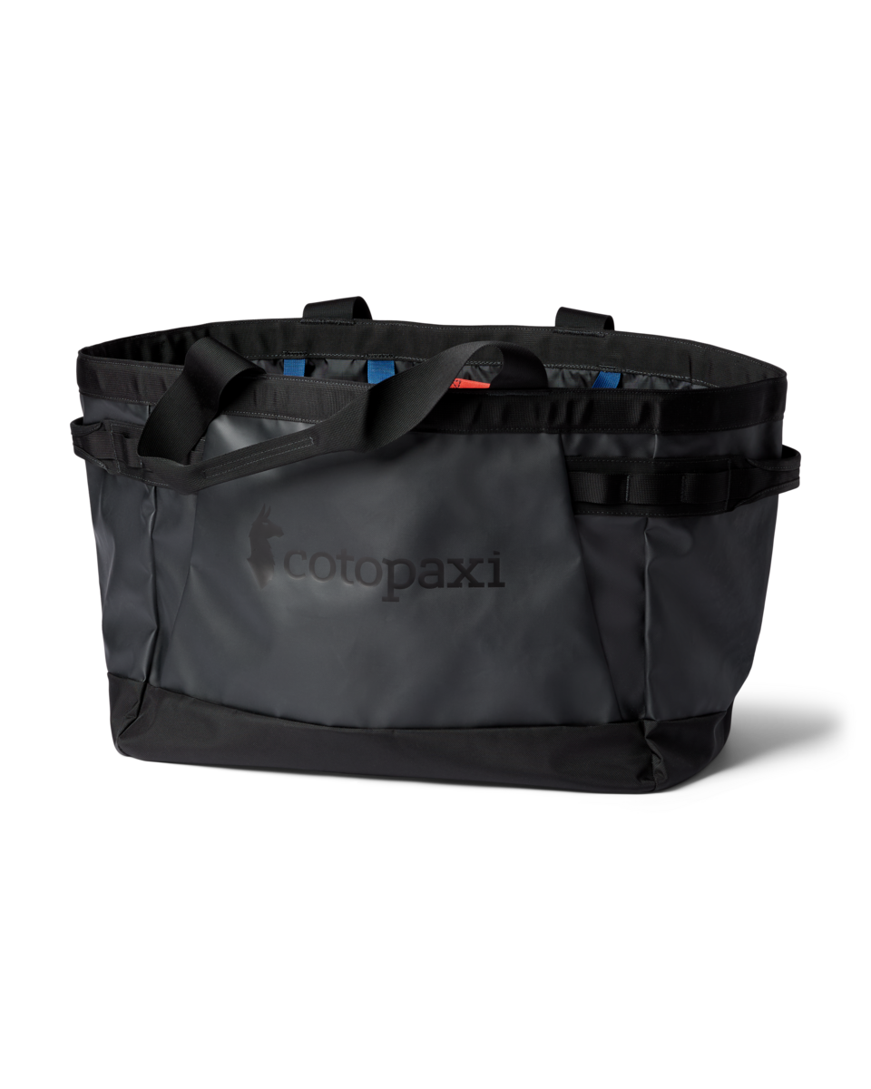 Cotopaxi Allpa 60L Gear Hauler Tote in Black — front view