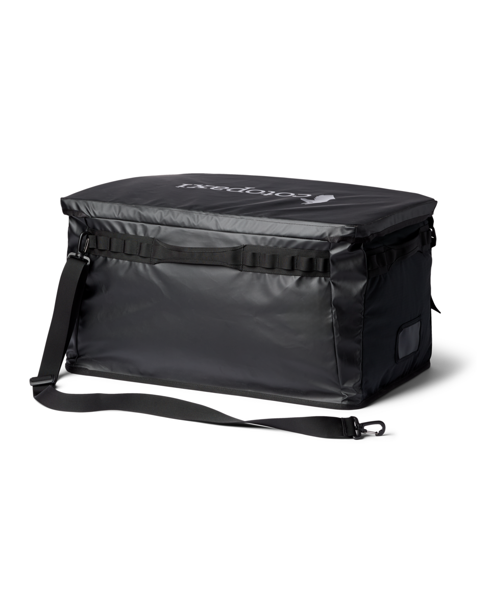 Cotopaxi Allpa 90L Gear Hauler Box in Black — back view