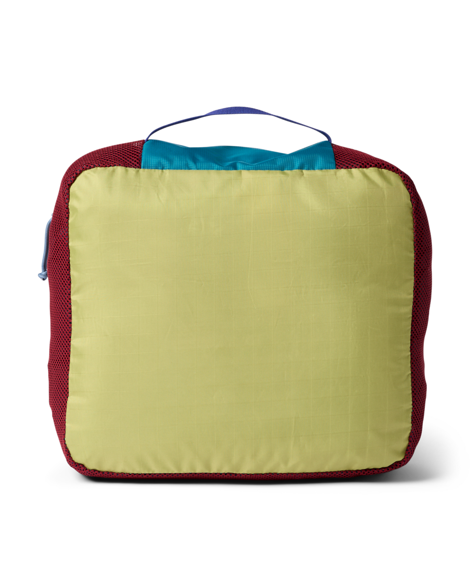 Cotopaxi Cubo 10L Travel Cube in Del Día — back view