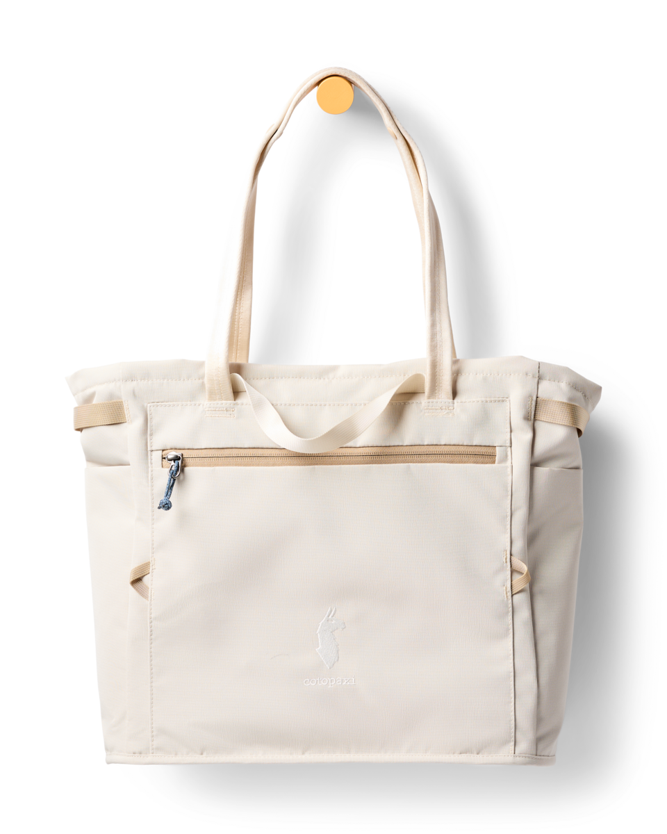 Cotopaxi Mente 22L Tote in Cream — front view