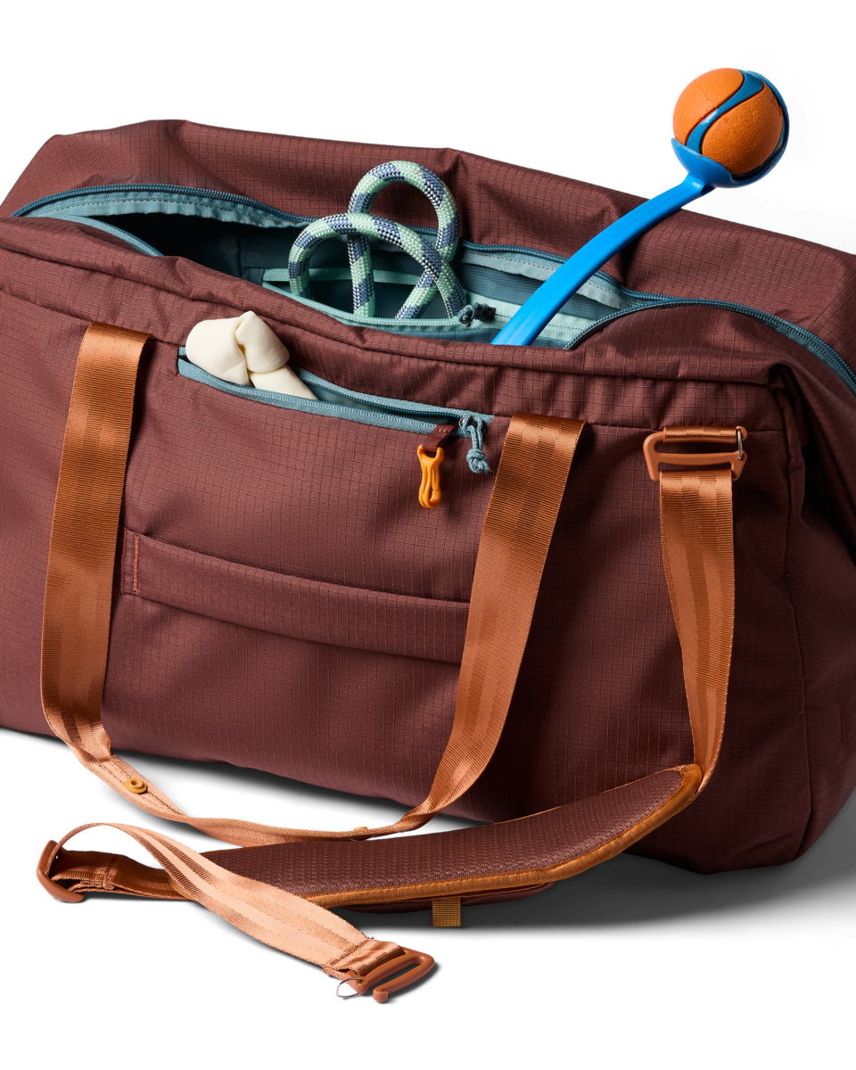 Cotopaxi Viaje 45L Travel Duffel in Sepia — angle view 3