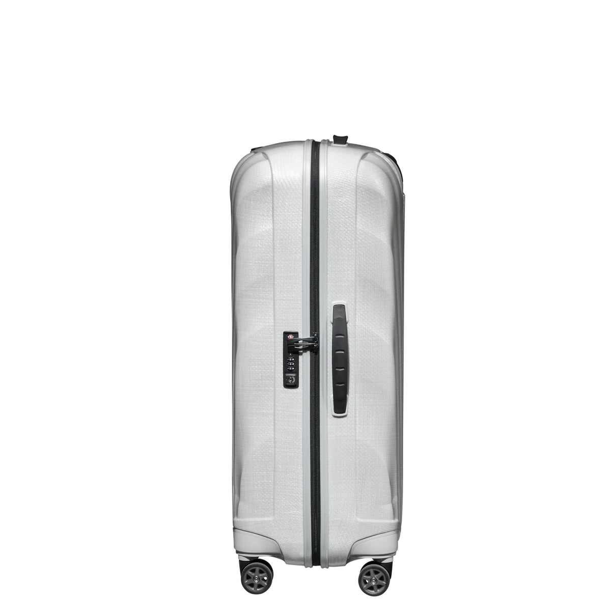 Samsonite C-Lite Large Spinner in Off White — detail view