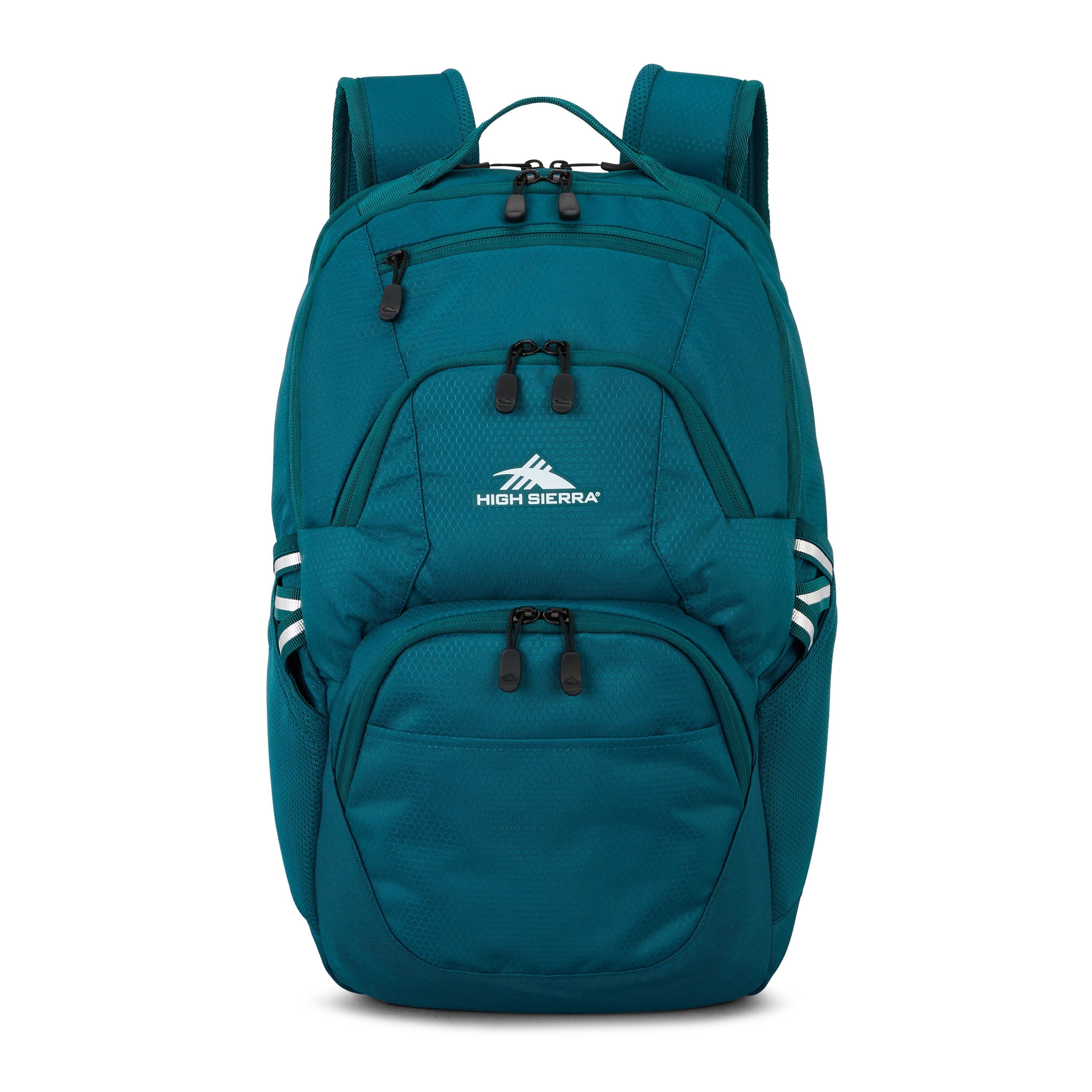 High Sierra Swoop SG Backpack in Teal — front view # color_Teal