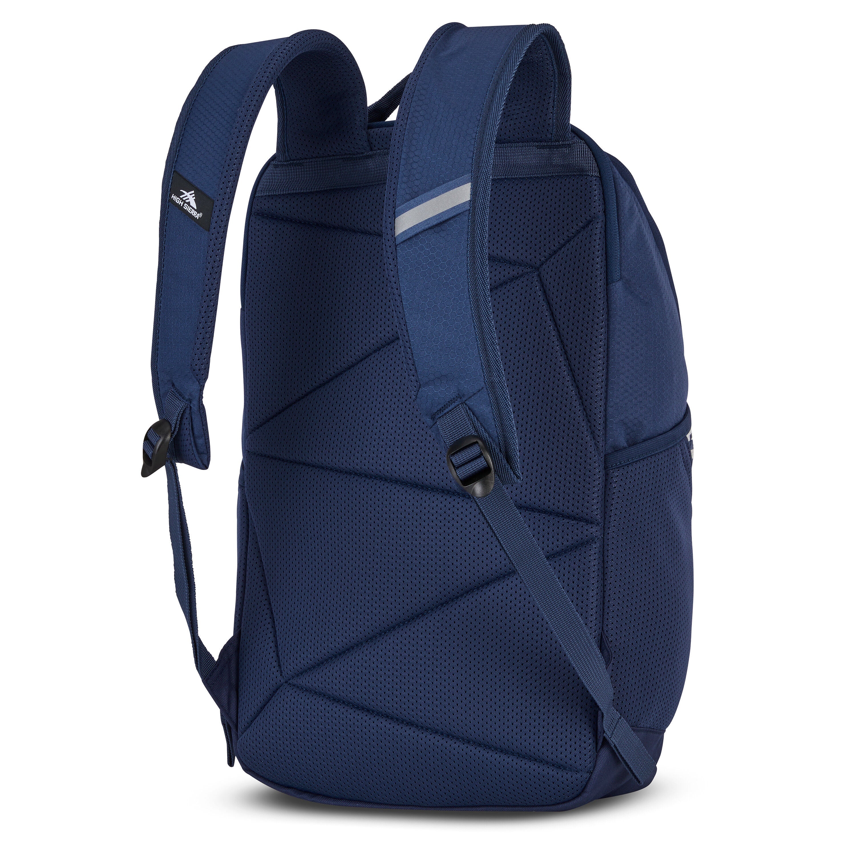 High Sierra Swoop SG Backpack in True Navy — back view