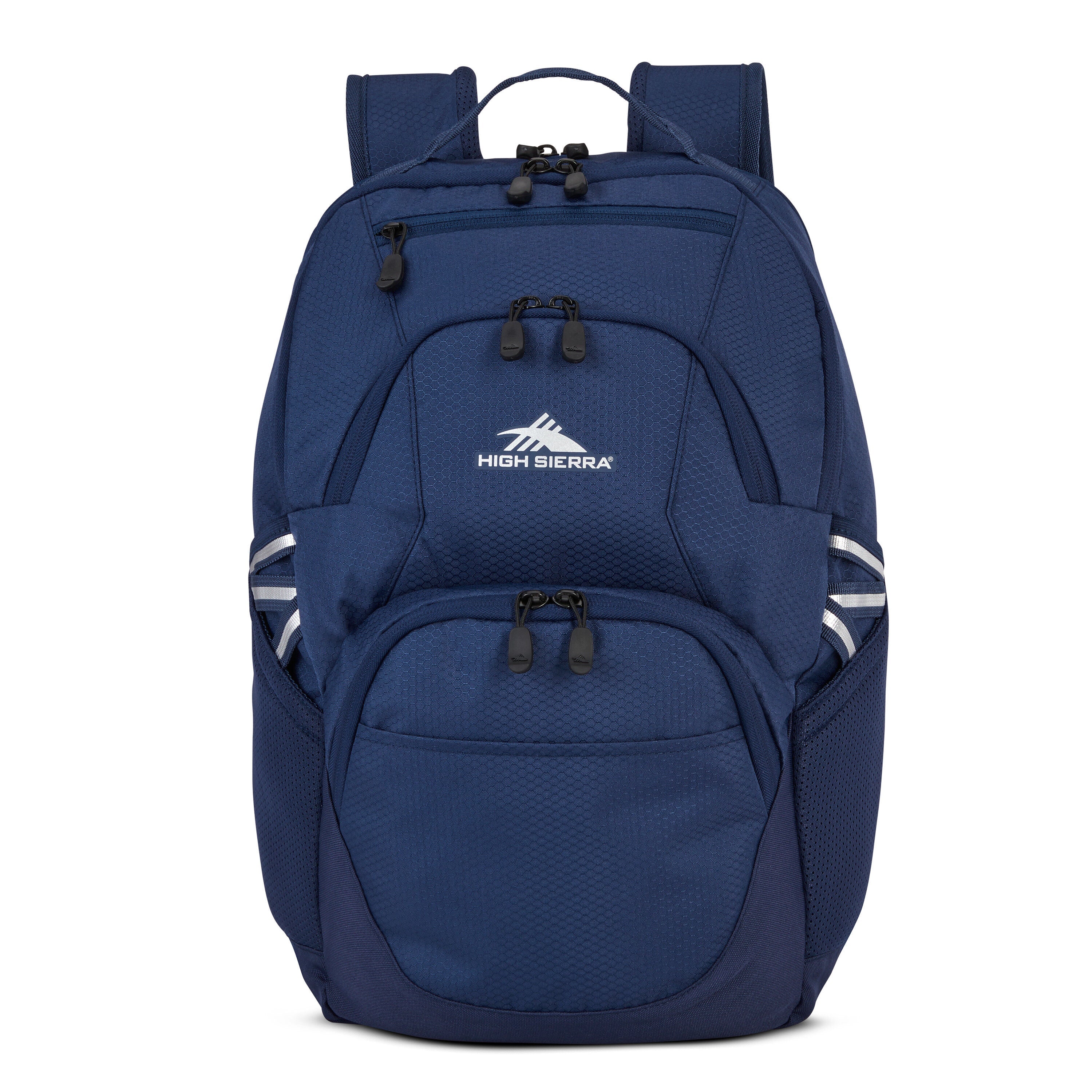 High Sierra Swoop SG Backpack in True Navy — angle view 2