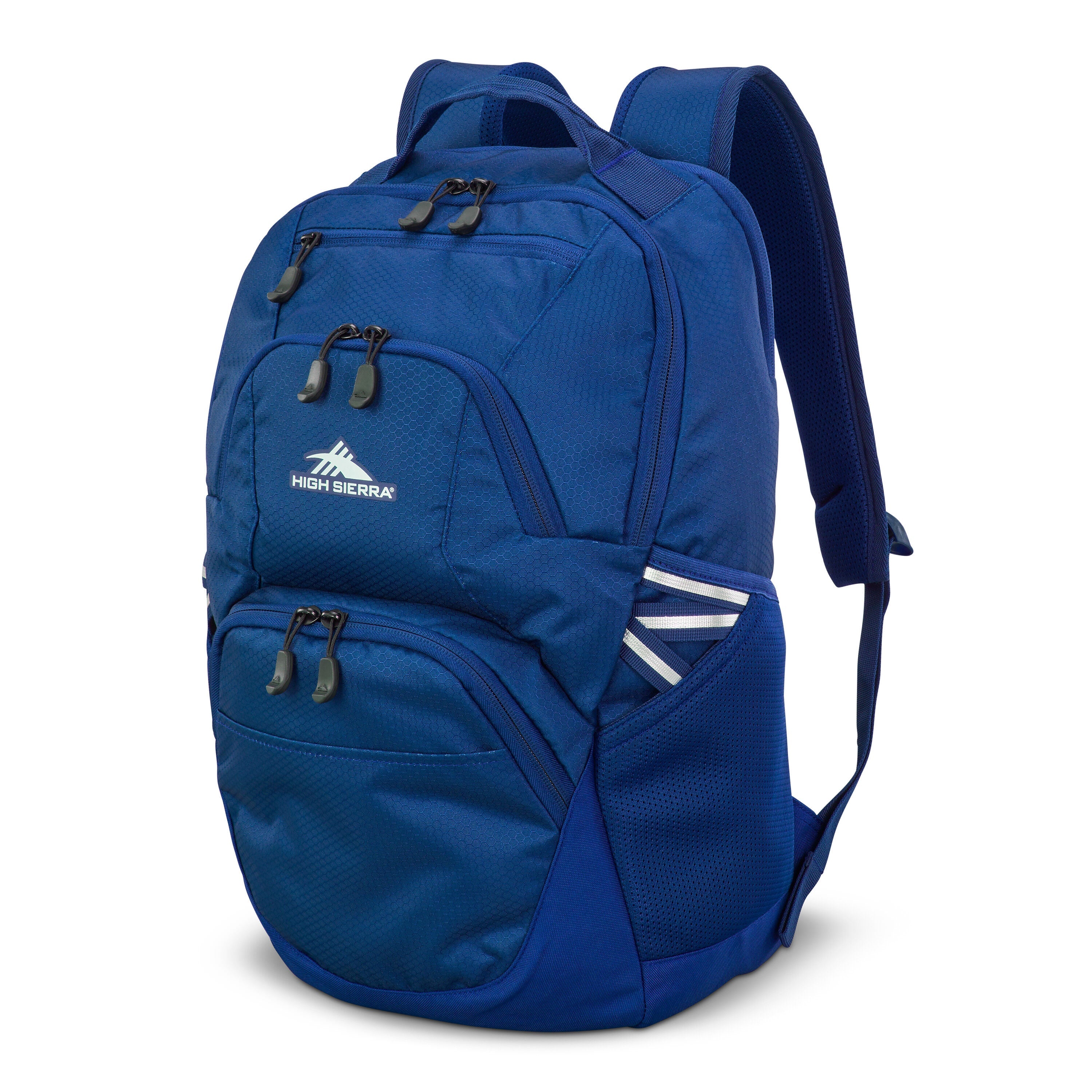High Sierra Swoop SG Backpack in Cosmic Blue — front view # color_Cosmic Blue