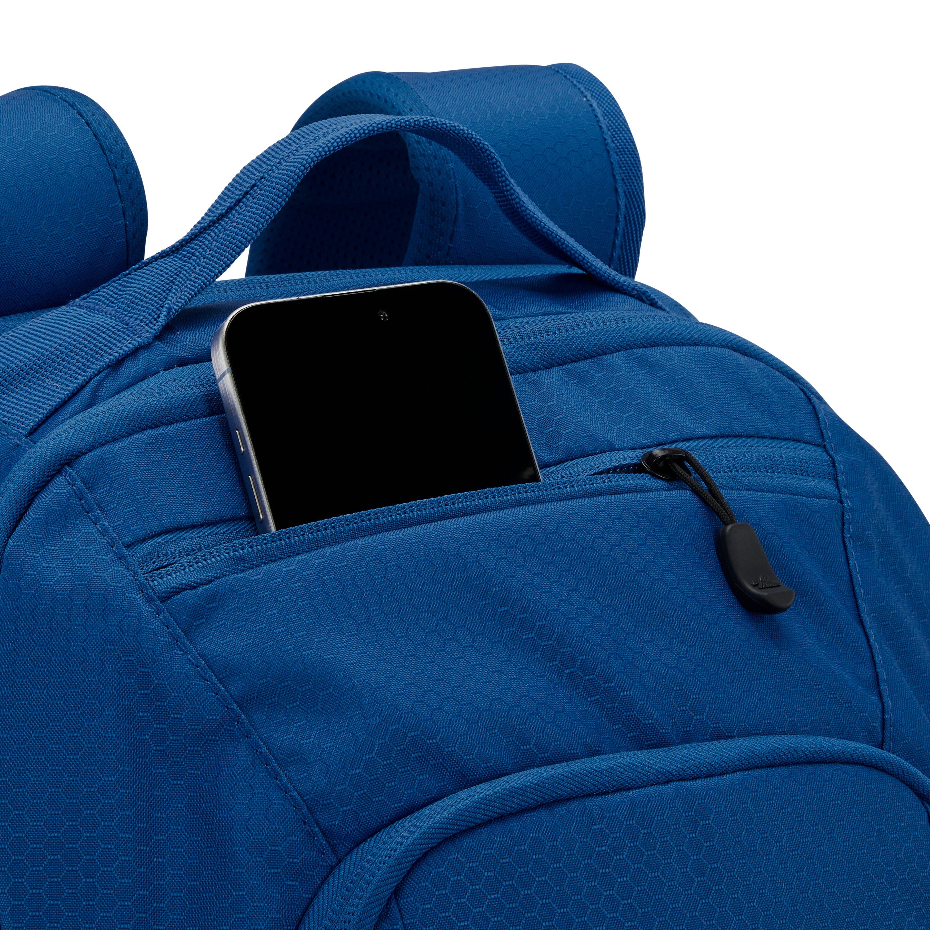 High Sierra Swoop SG Backpack in Cosmic Blue — detail view # color_Cosmic Blue